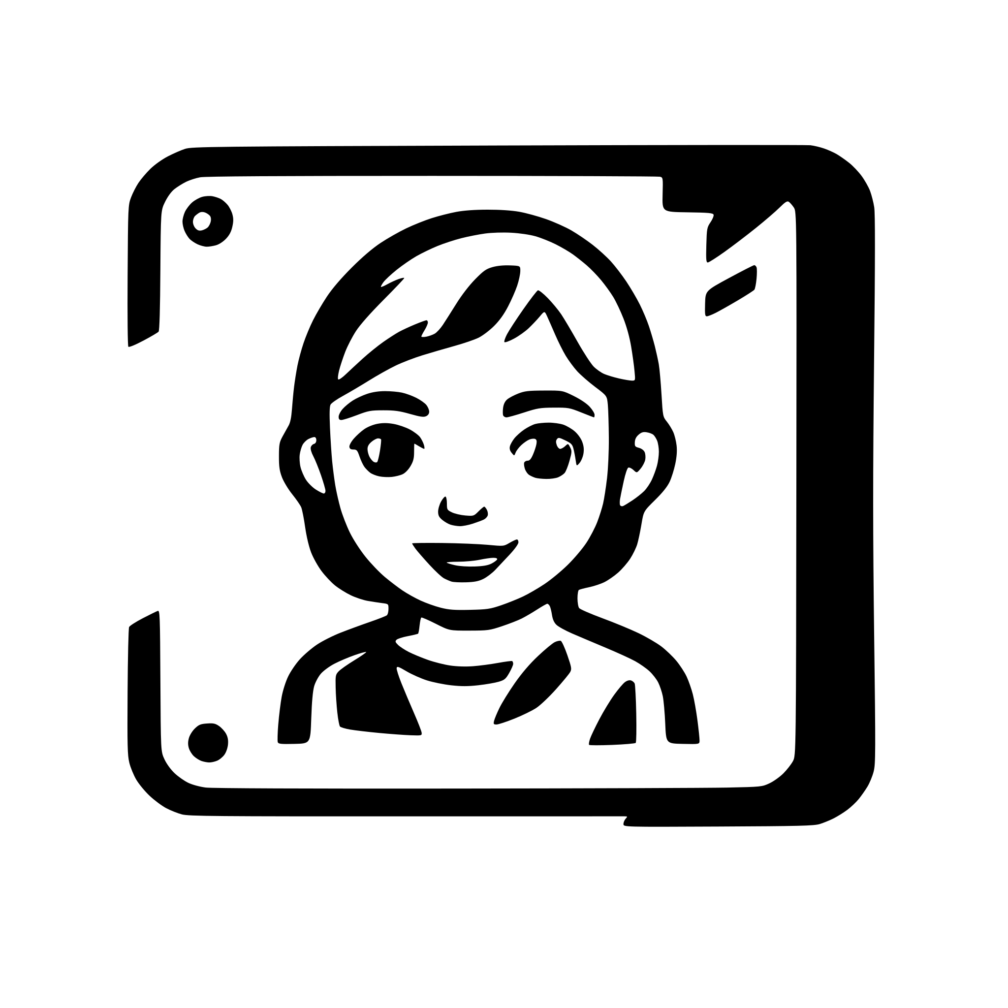 AI-generated SVG of a aluminum profile