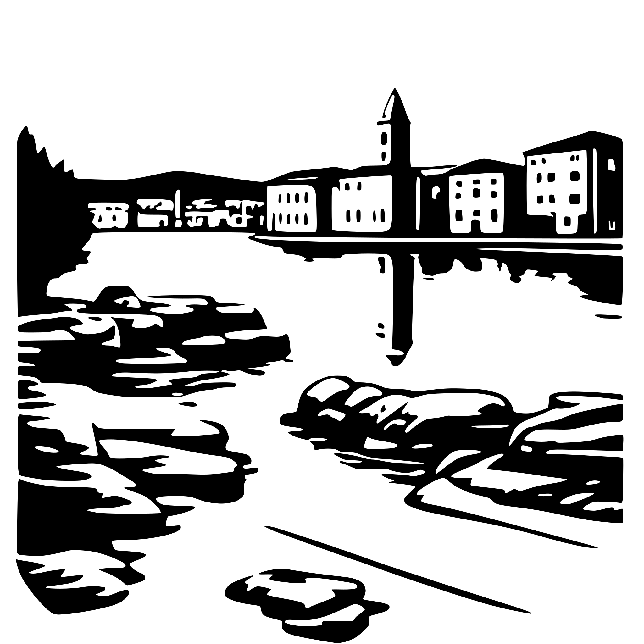 AI-generated SVG of 'town od vela luka croatia'