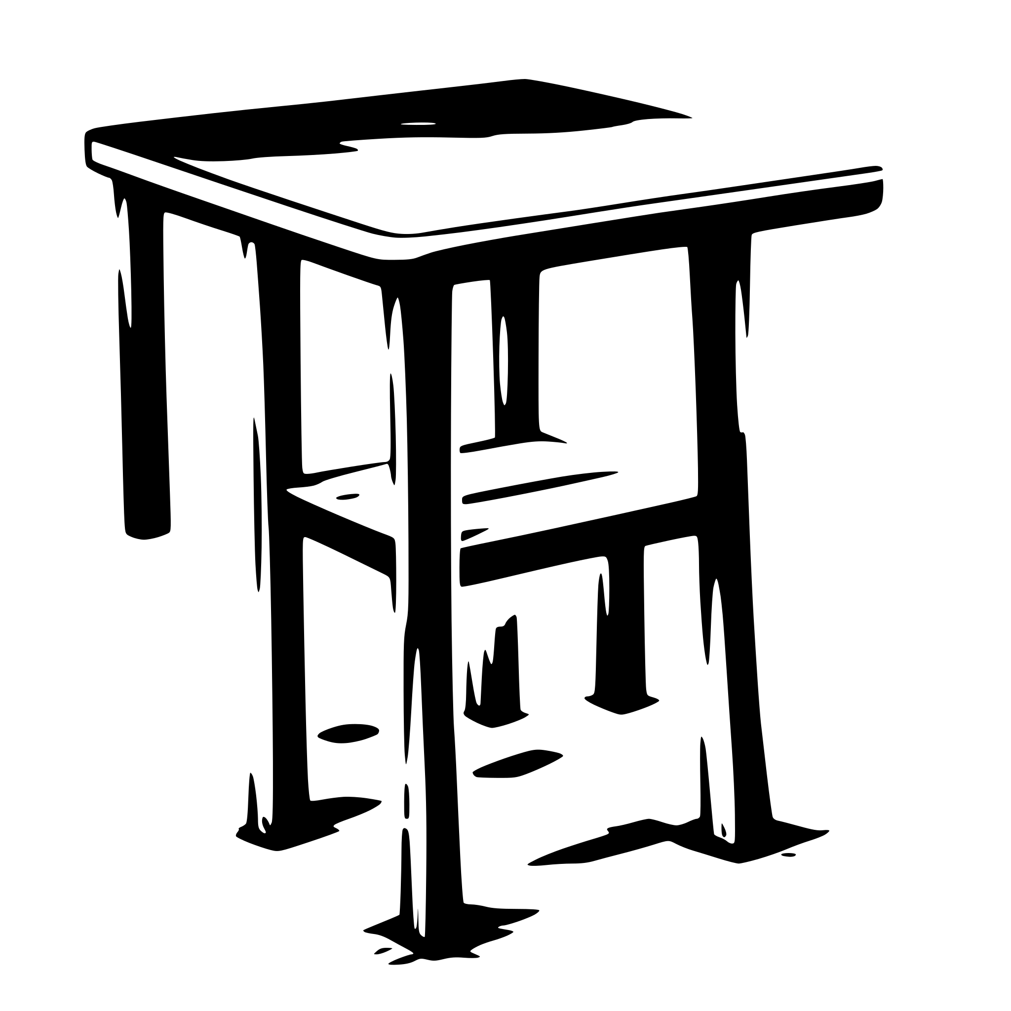 AI-generated SVG of 'rustic worn  square table'