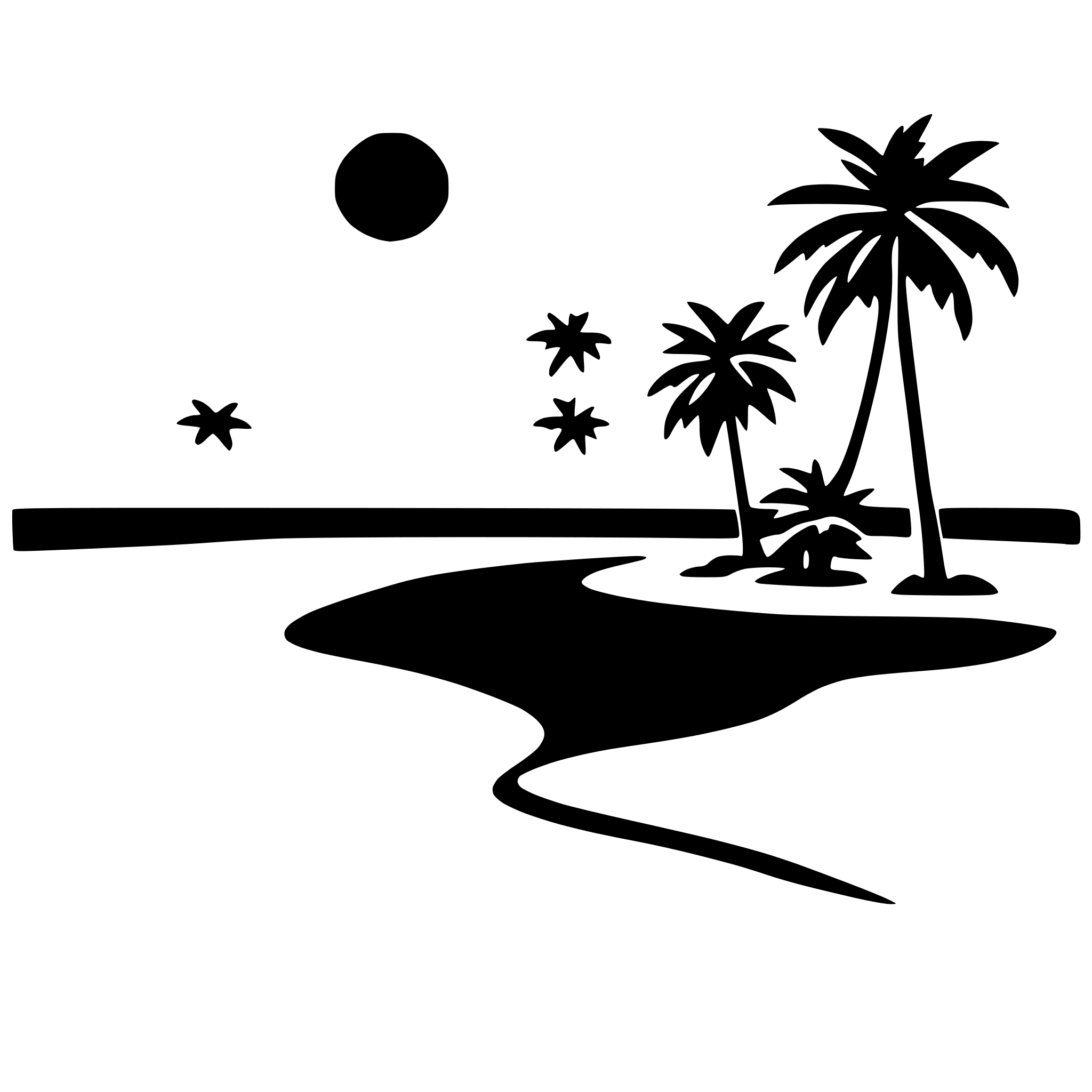 AI-generated SVG of 'Christmas beach punta cana'
