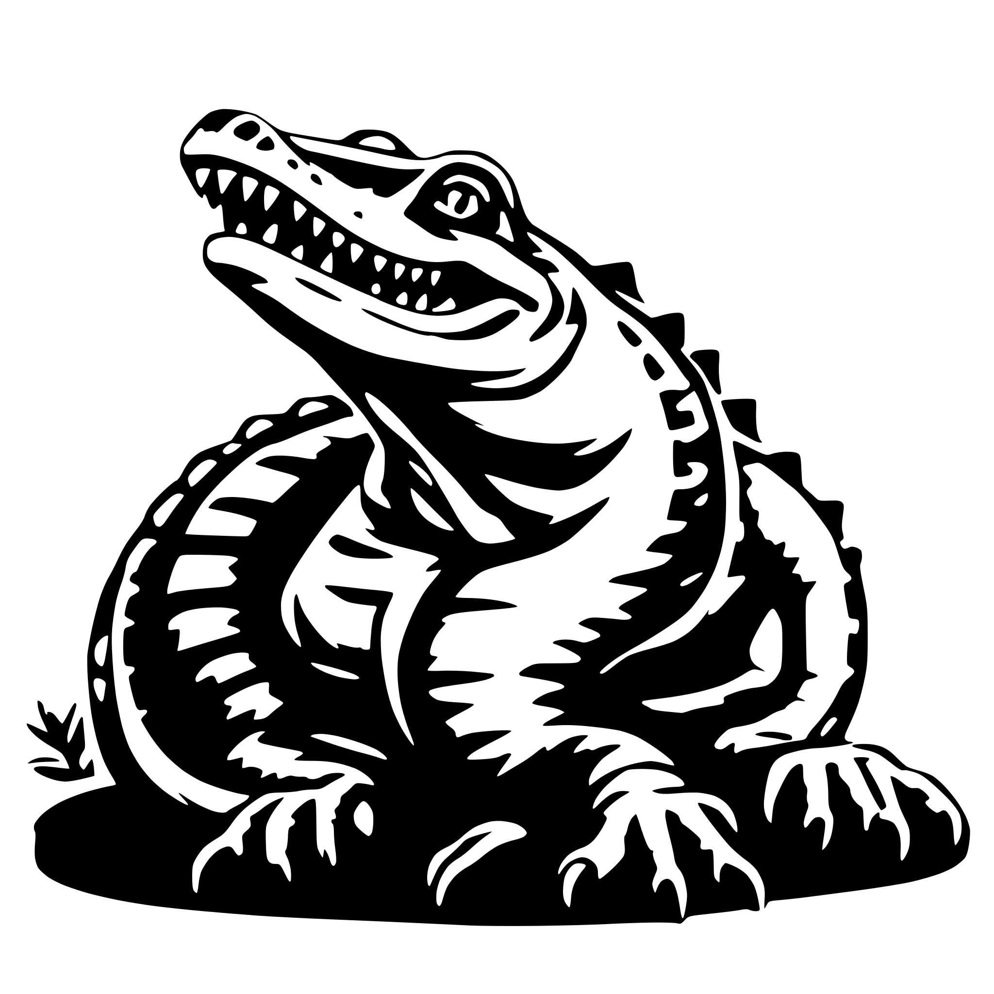 AI-generated SVG of a florida gators4