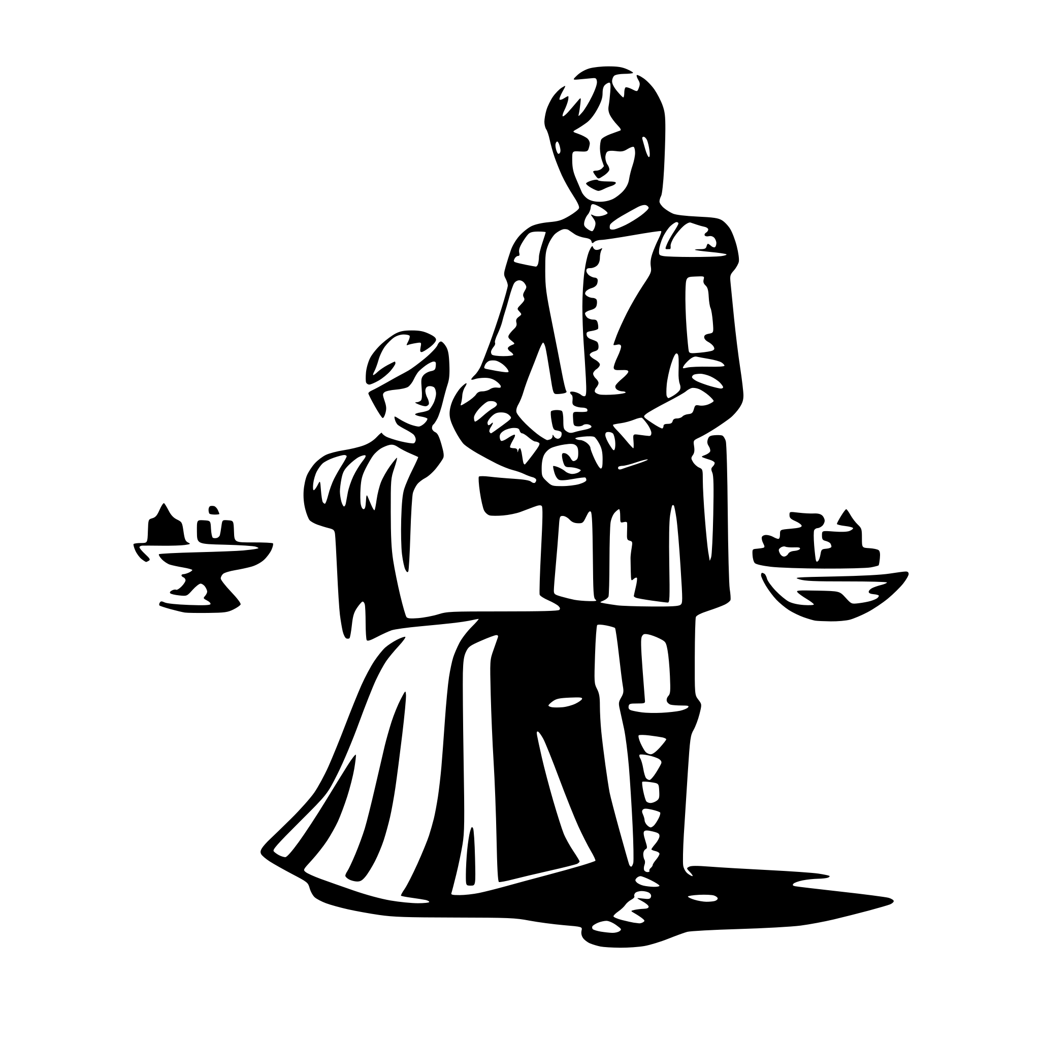 AI-generated SVG of 'an accolade'