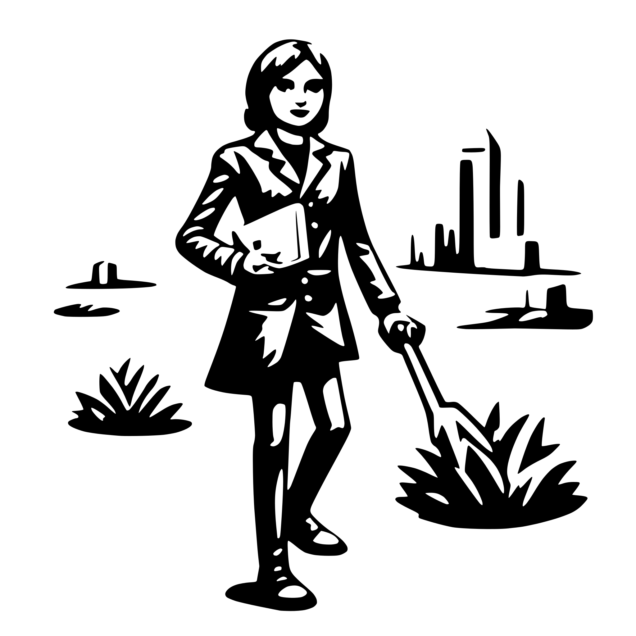 AI-generated SVG of 'fast search'