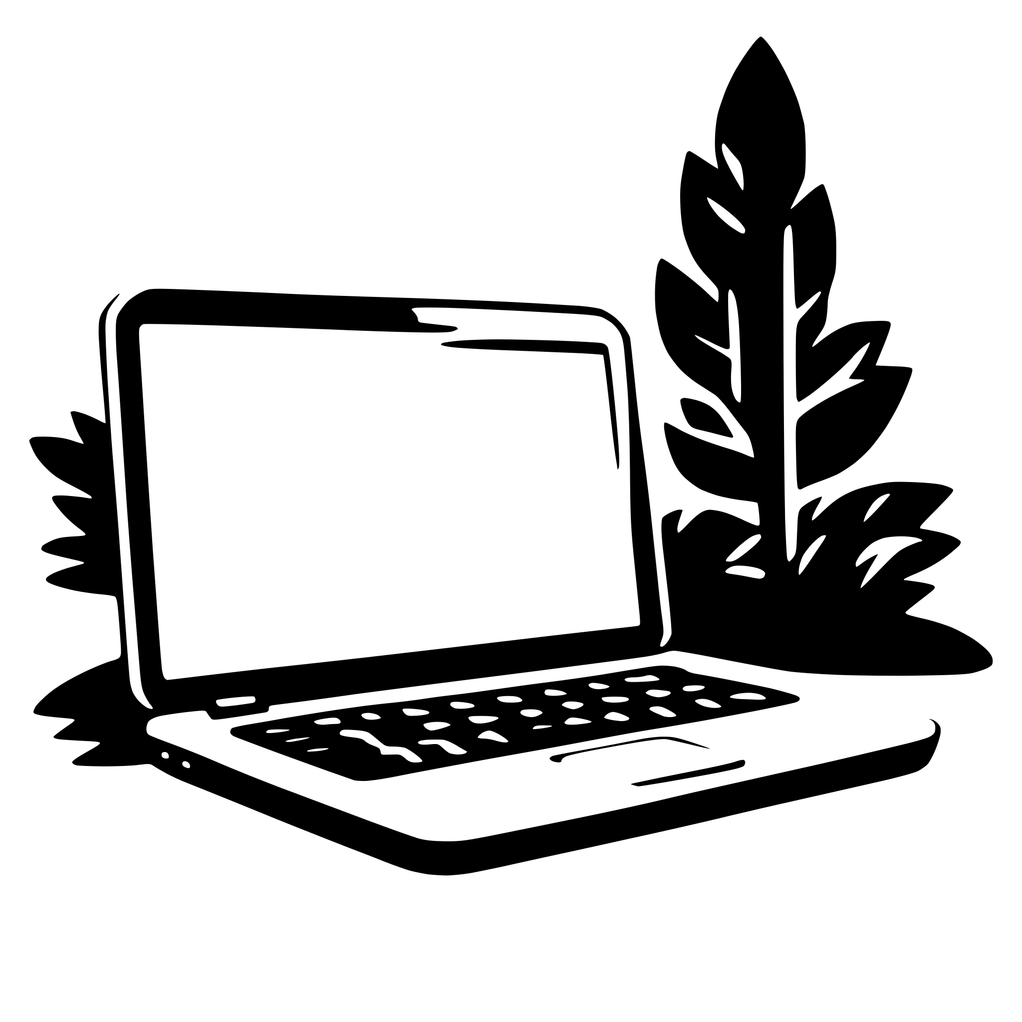 AI-generated SVG of a laptop