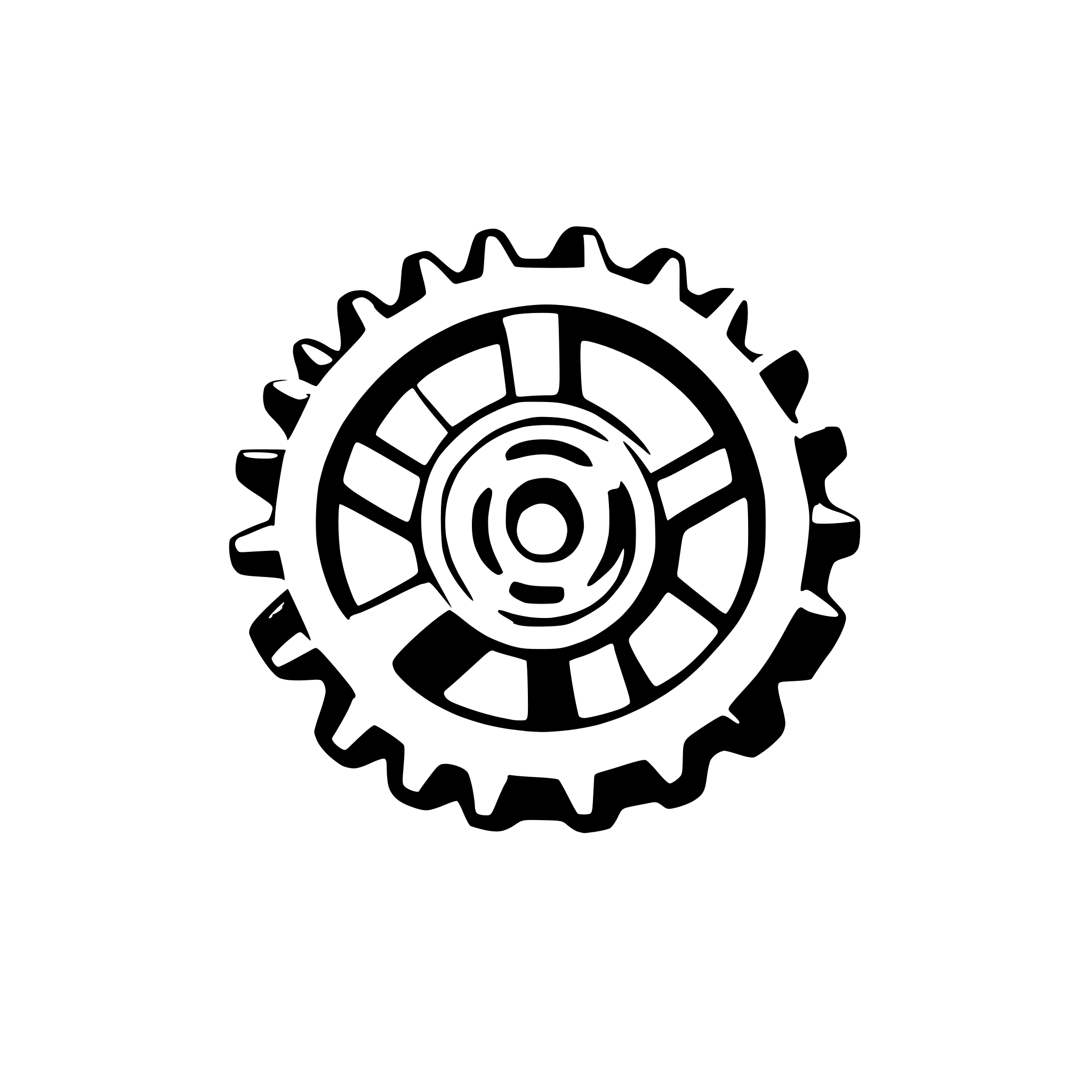 AI-generated SVG of 'Gearwheel'