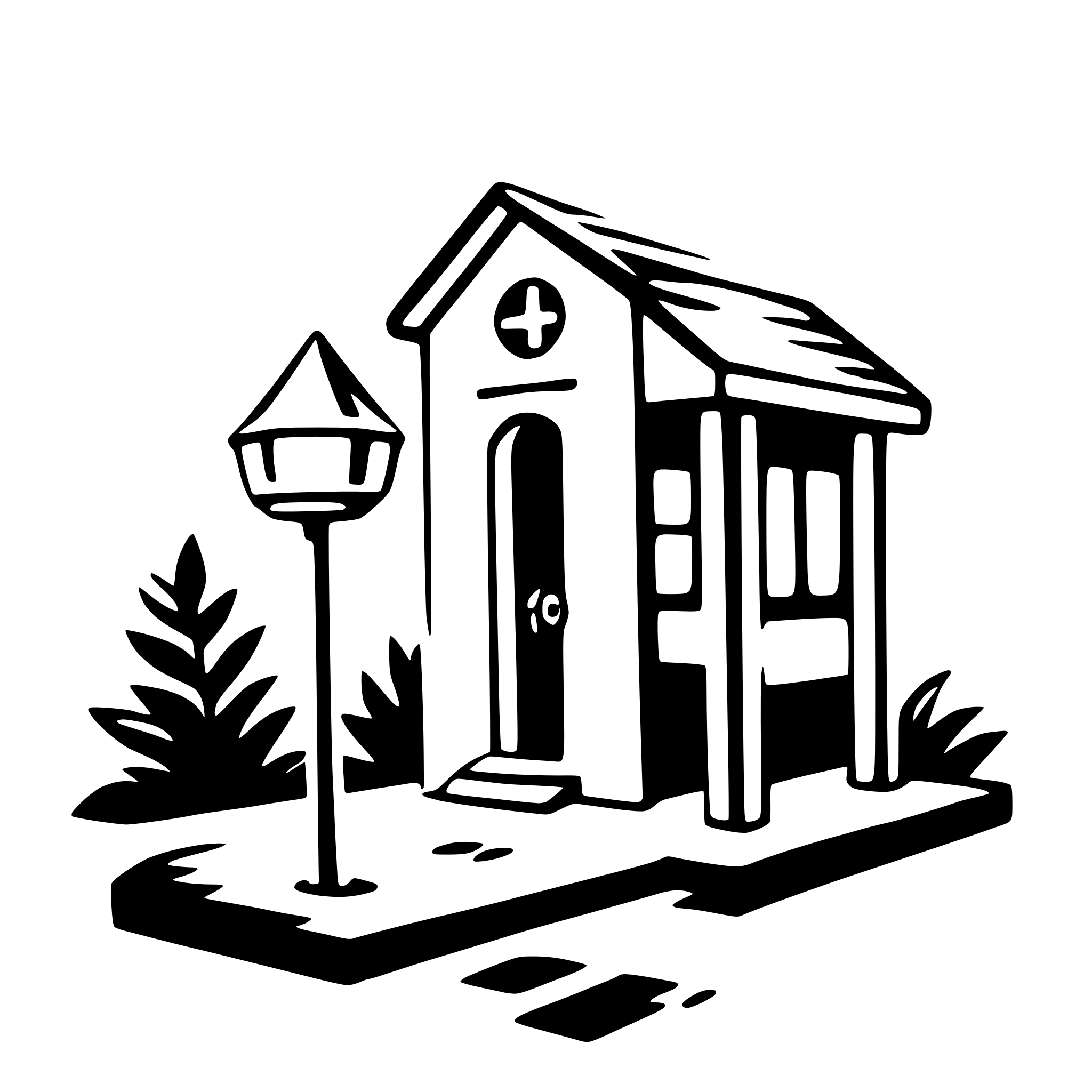 AI-generated SVG of a flyer