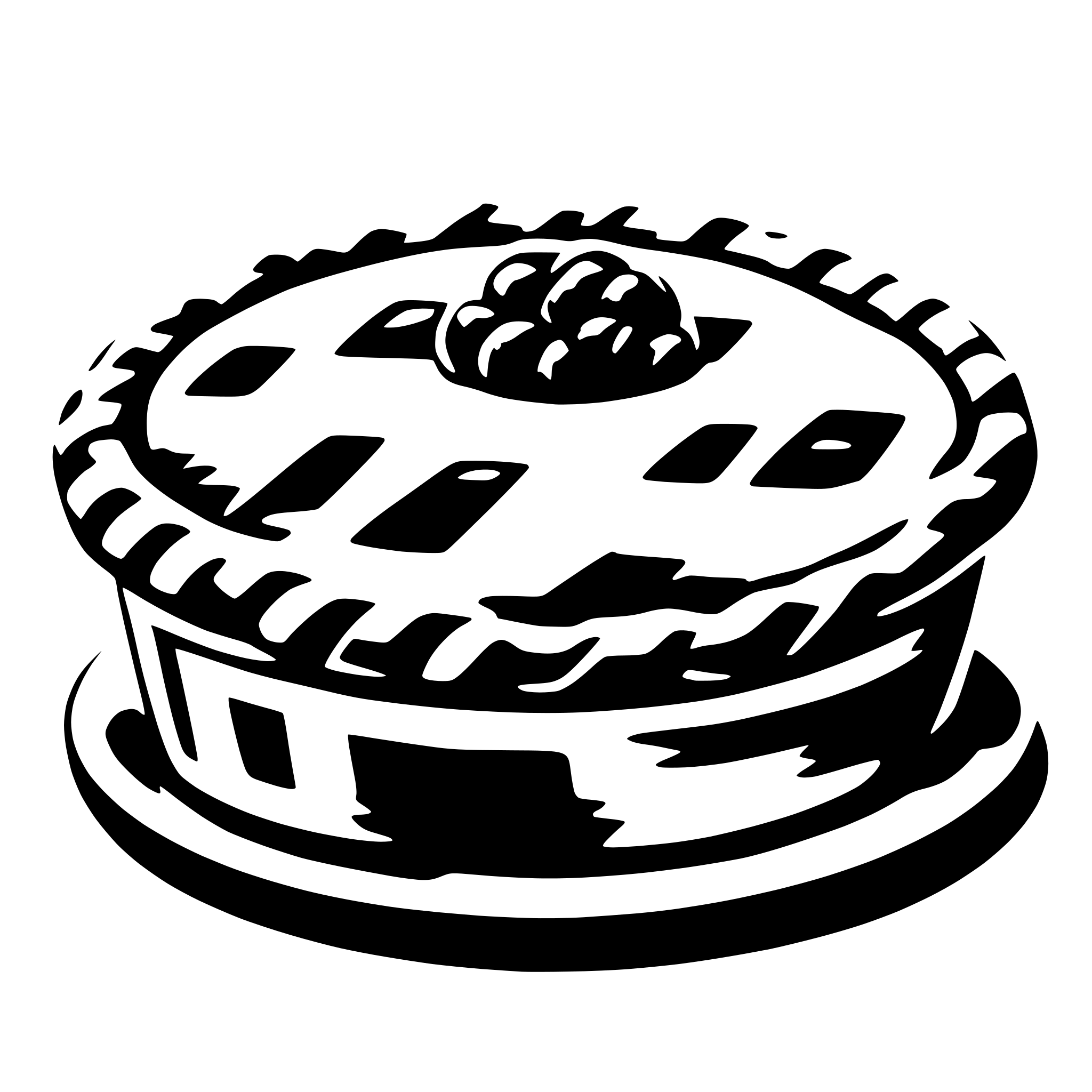 AI-generated SVG of a pie