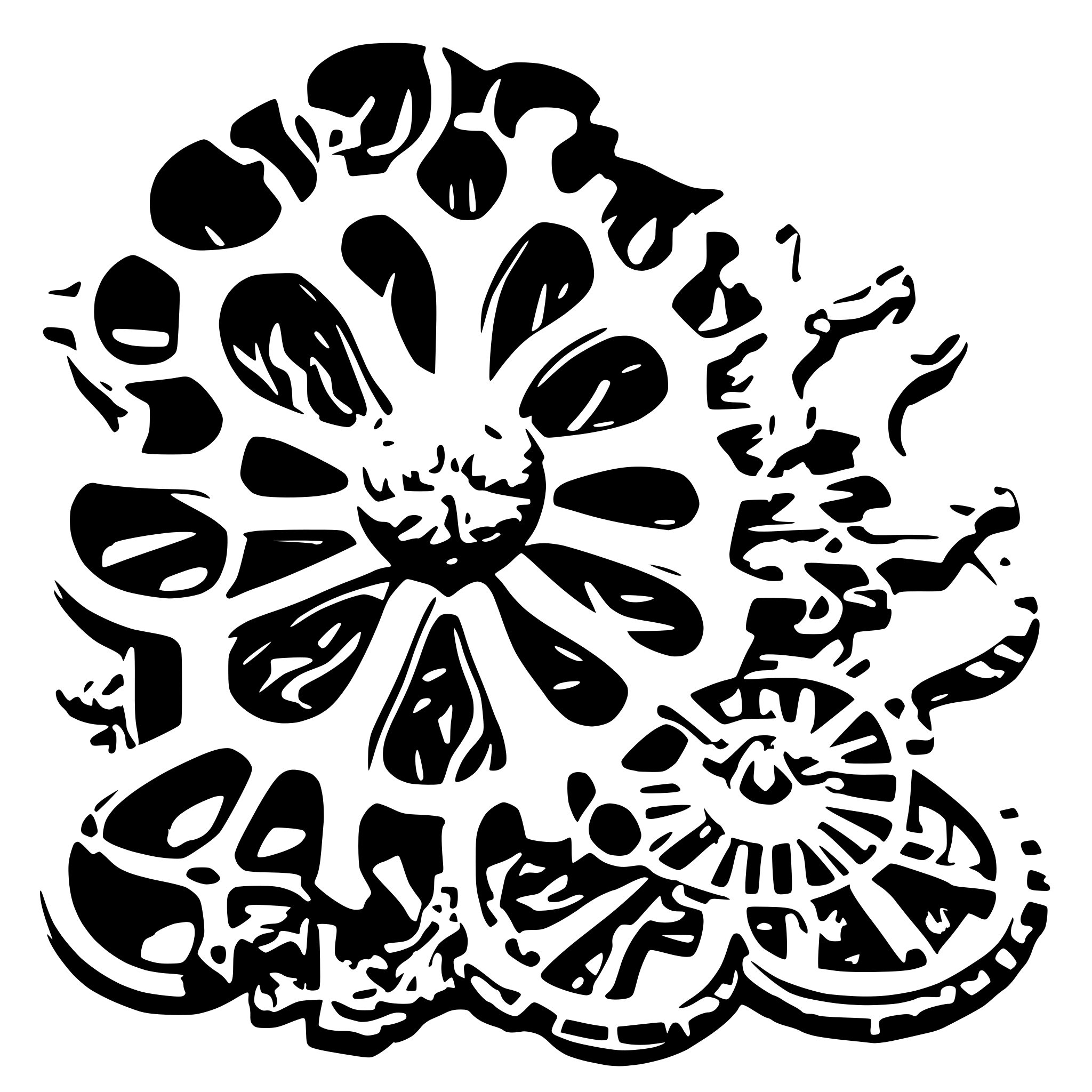 AI-generated SVG of a biomedical engineering
