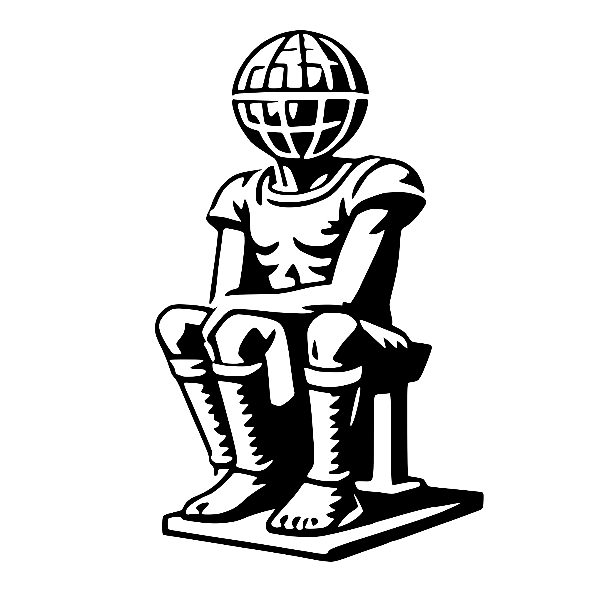 AI-generated SVG of a atlas