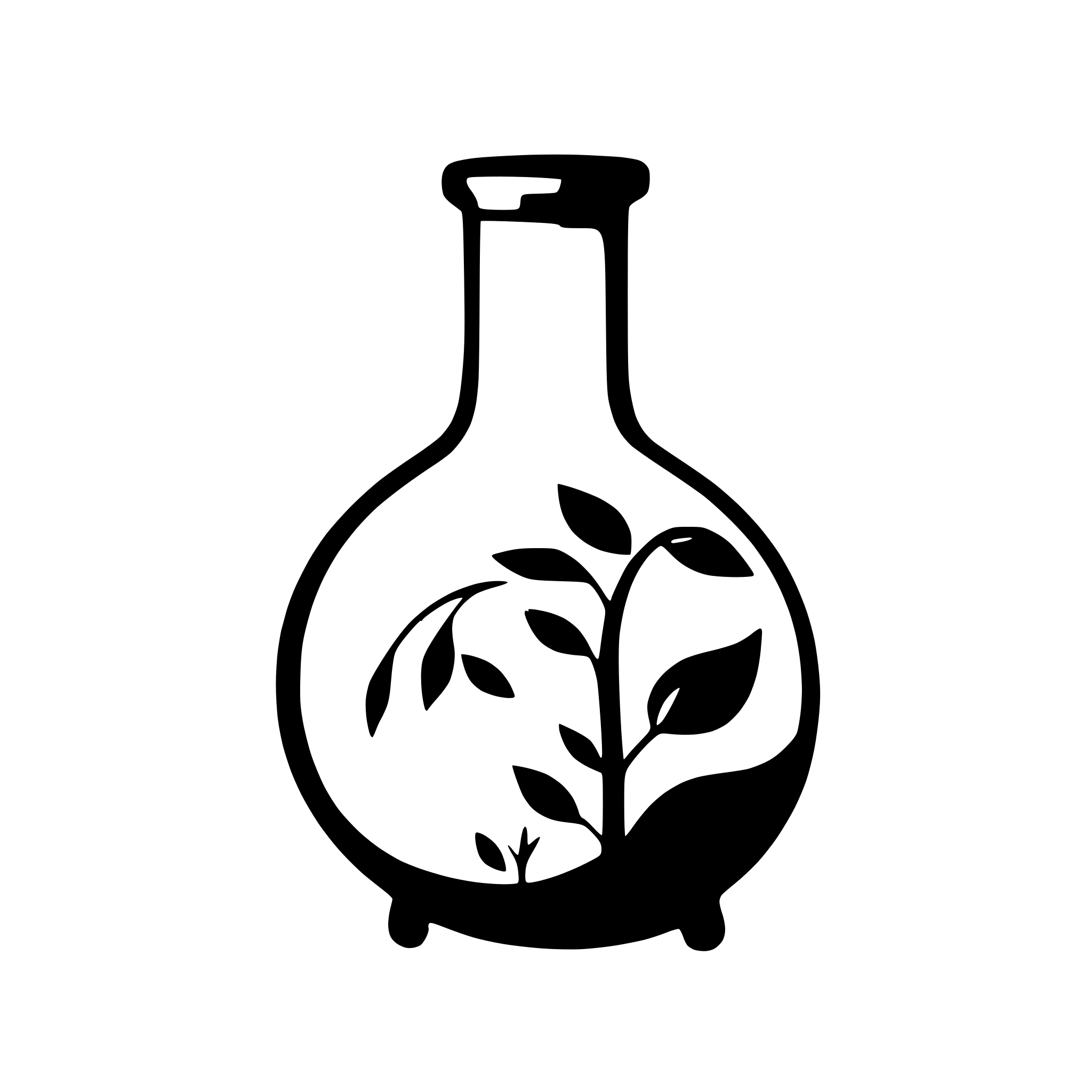 AI-generated SVG of a I need a backend icon (server + disk) appearing like it made of glass. It should resemble an alembic