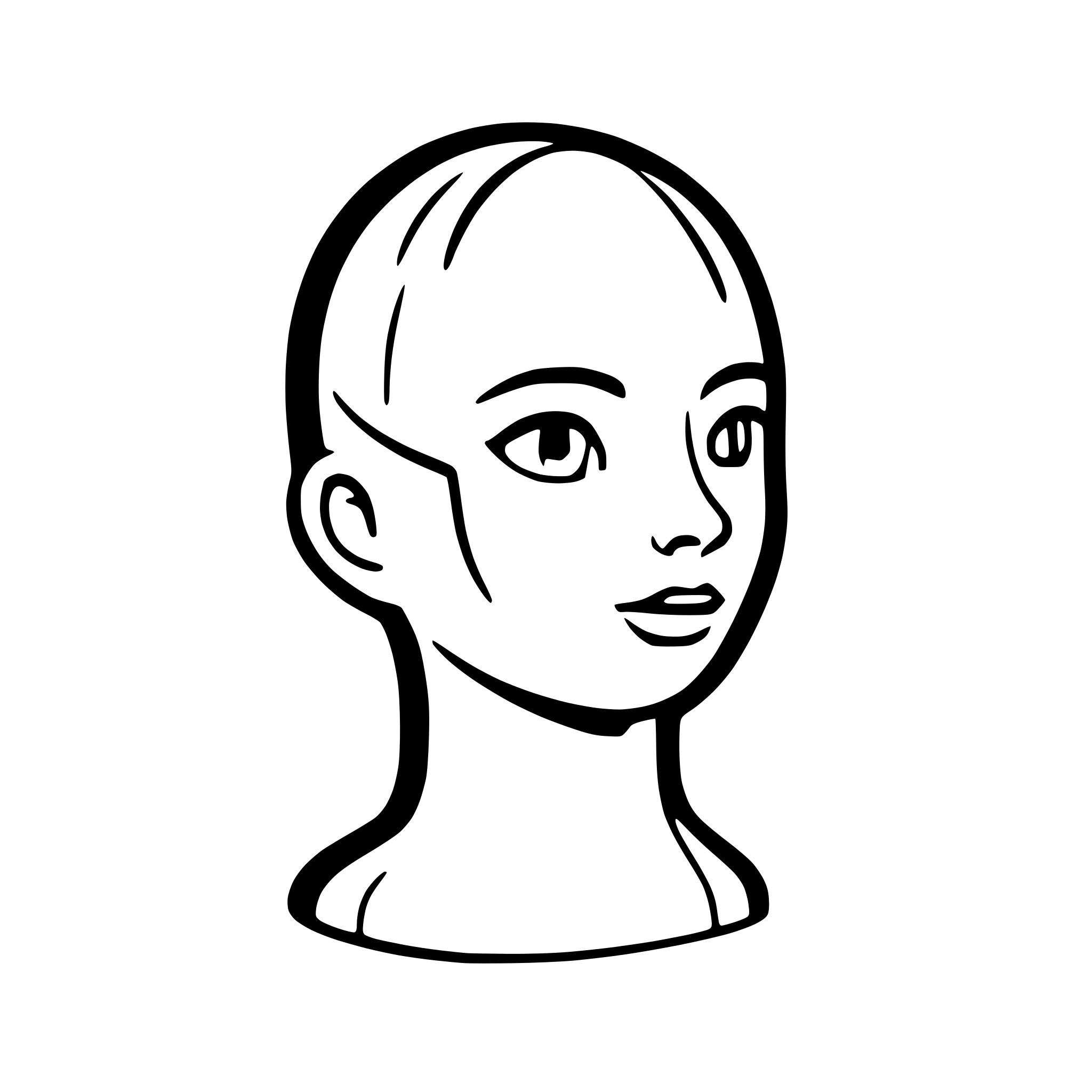 AI-generated SVG of 'Artificial intelligence in education'