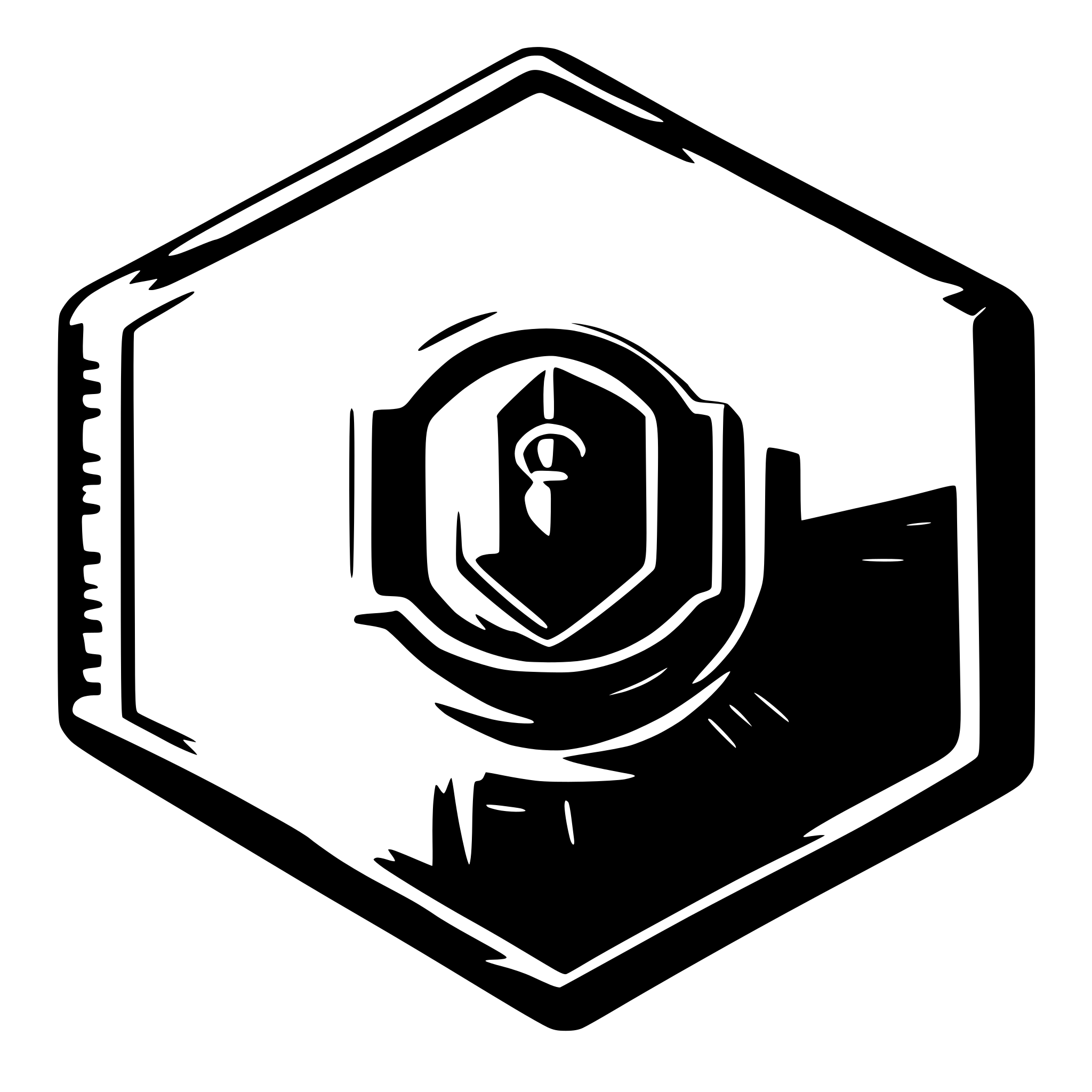 AI-generated SVG of 'security cyber abstract'