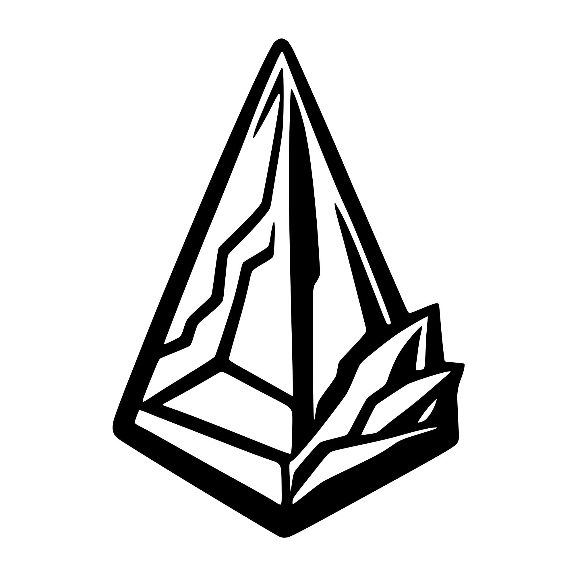 AI-generated SVG of a legendary shard inspired by a dragon shape