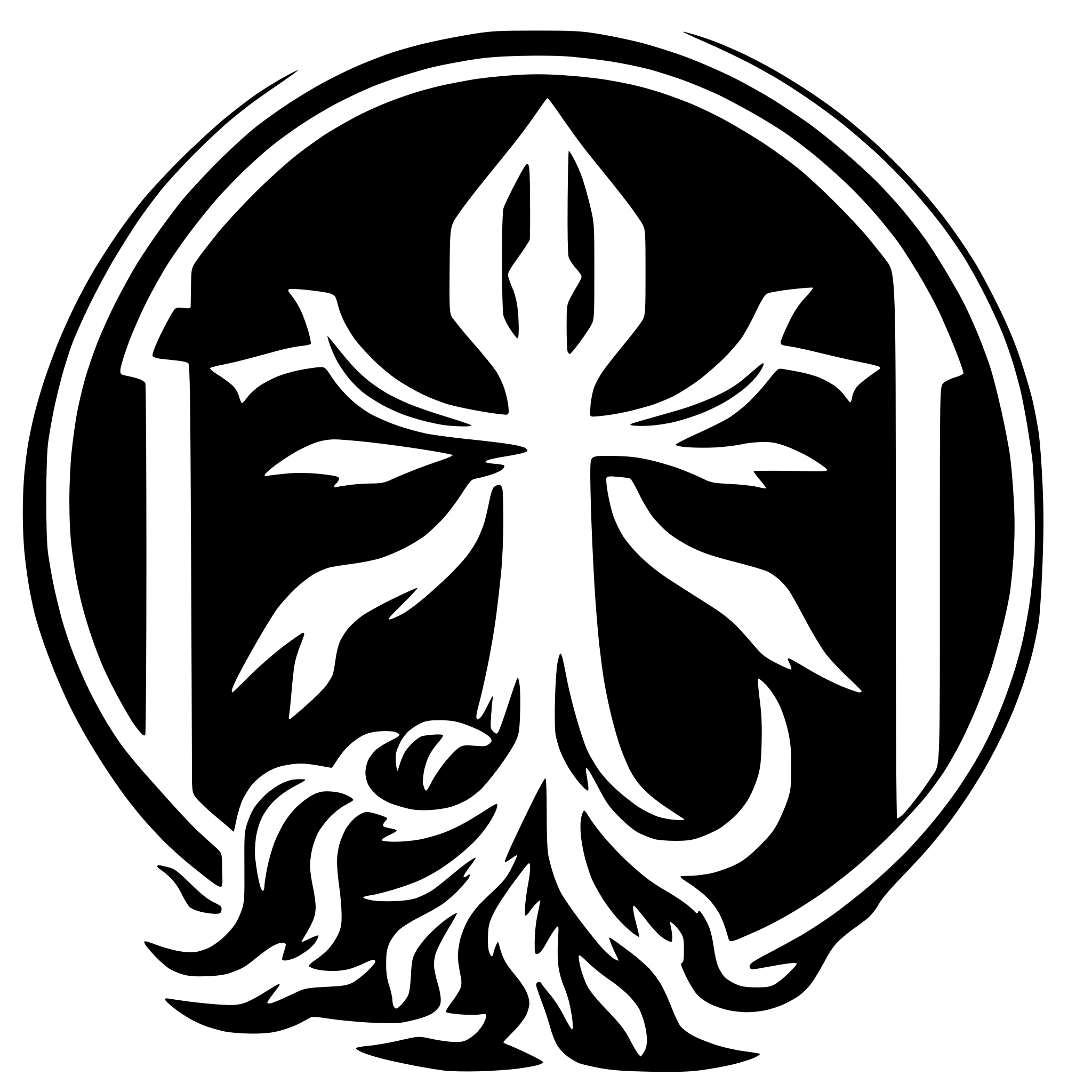 AI-generated SVG of 'simple symbol of mimir'