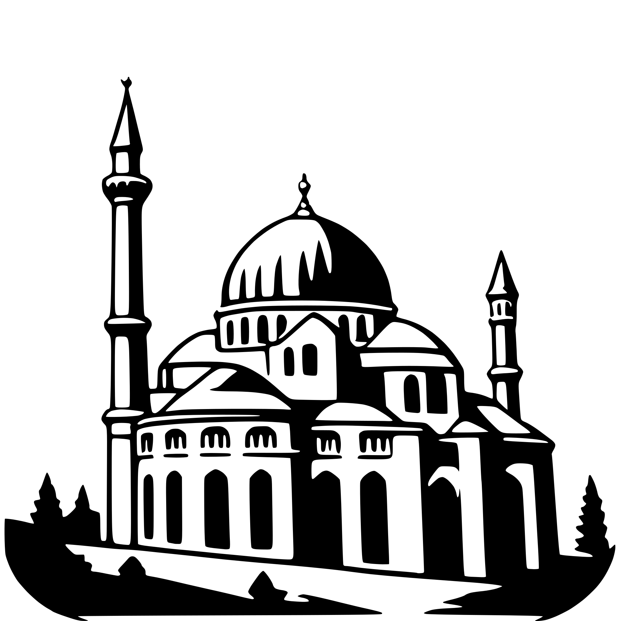 AI-generated SVG of a hagia sophia
