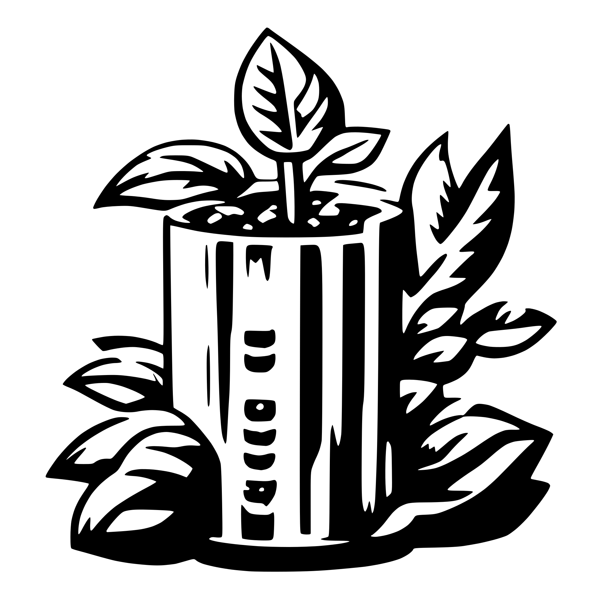 AI-generated SVG of a Crop List