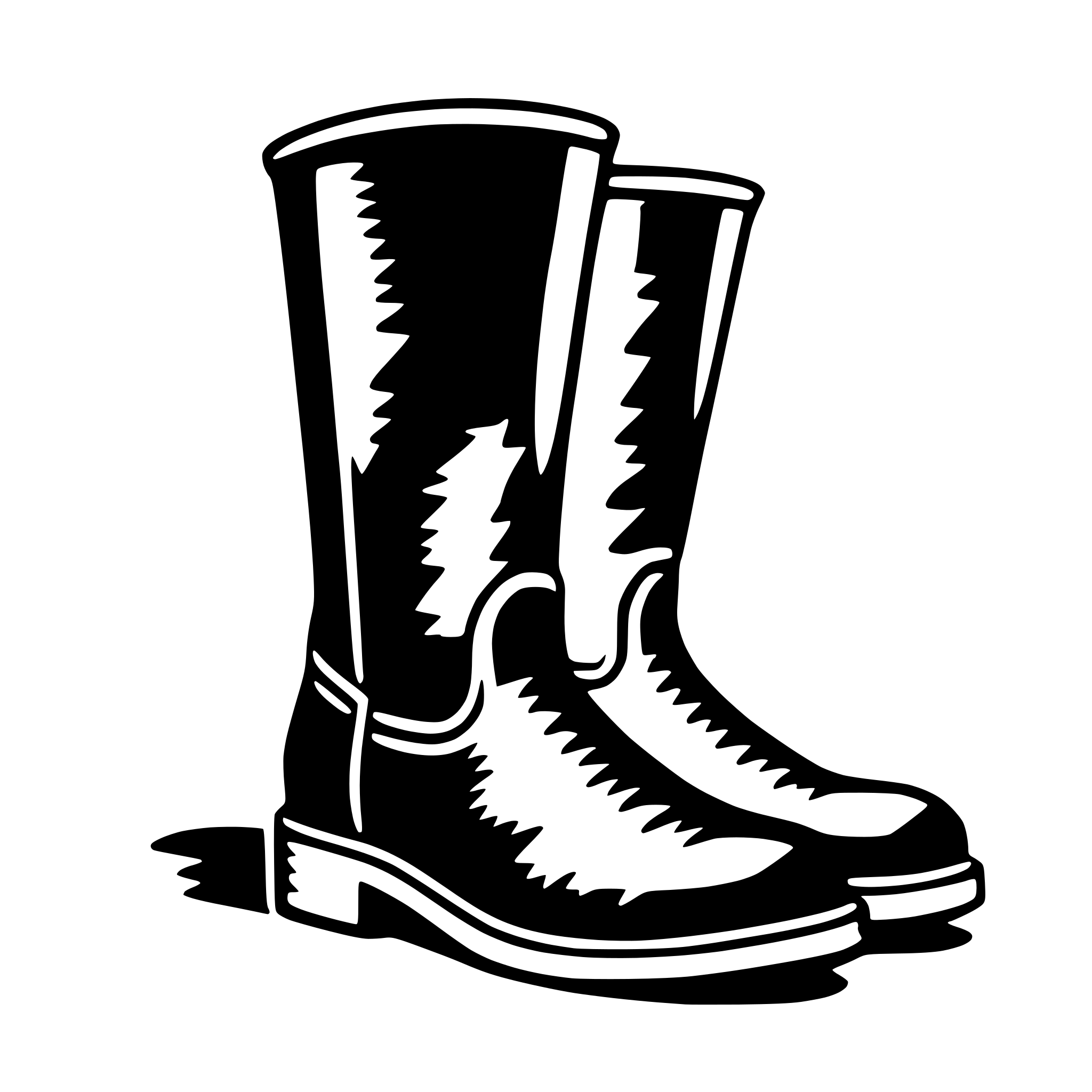 AI-generated SVG of 'boot'