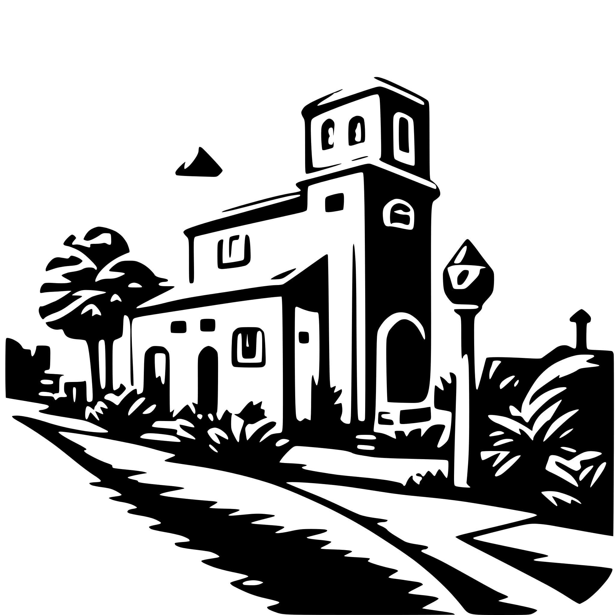 AI-generated SVG of a Abraão