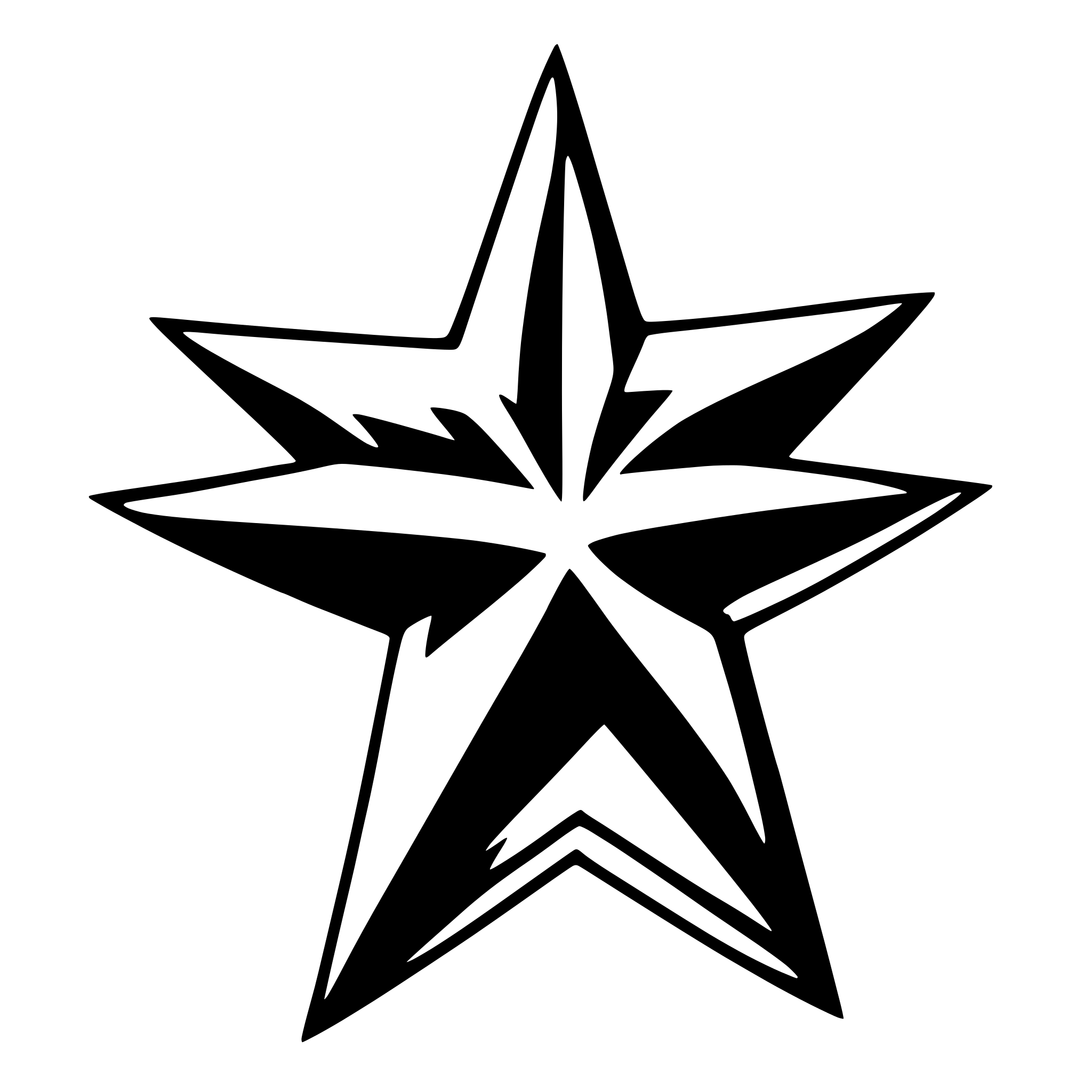 AI-generated SVG of a star