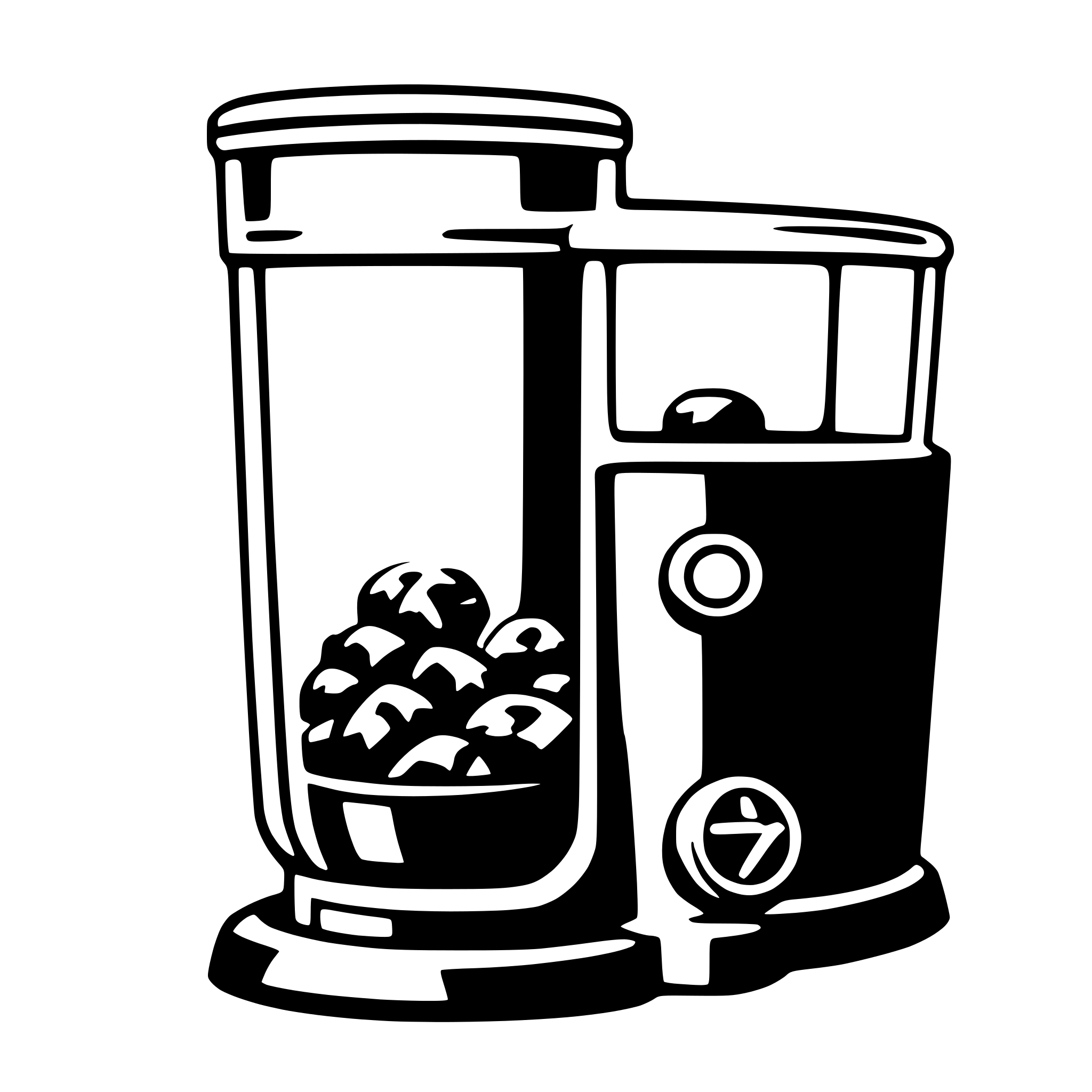 AI-generated SVG of 'blender'