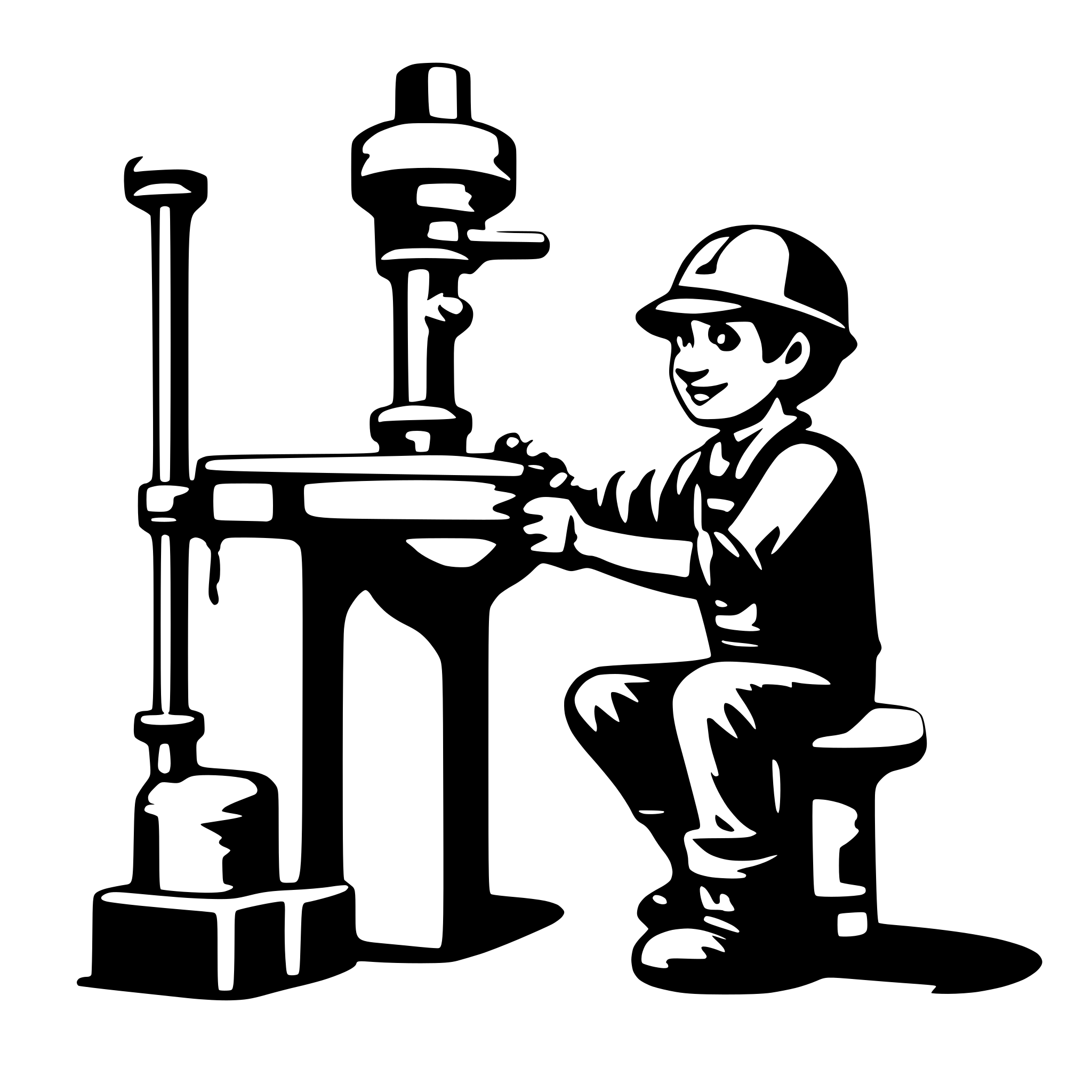 AI-generated SVG of 'Plumber'