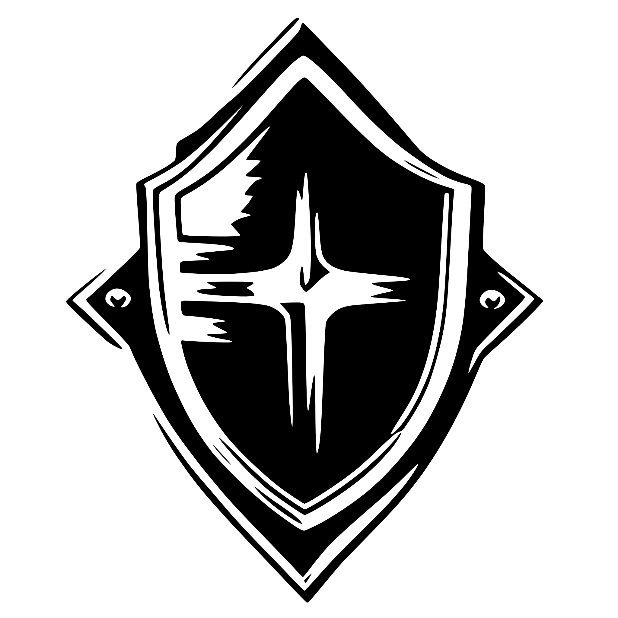 AI-generated SVG of 'shield'