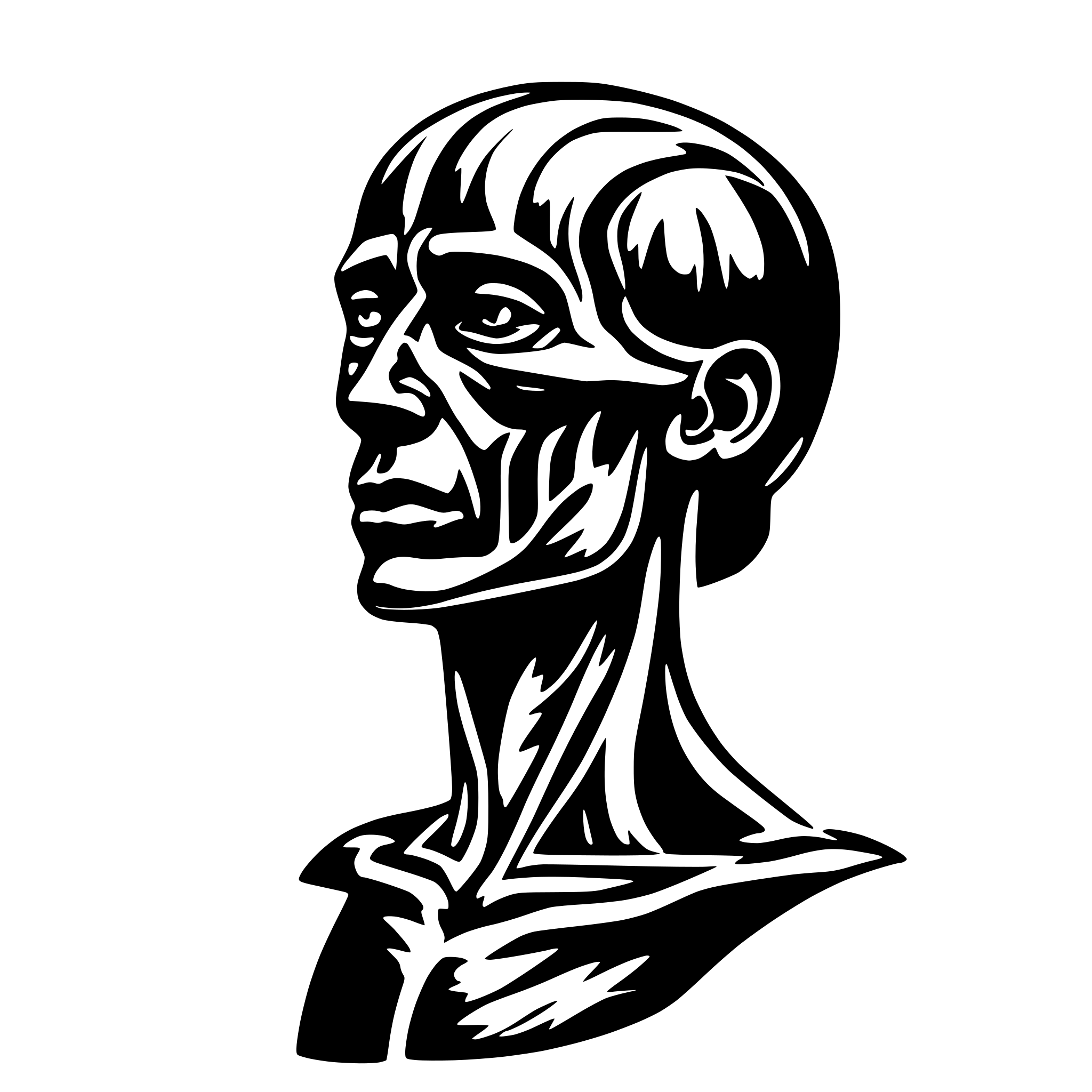 SVG Bundle for 'human muscle anatomy' | AI-Generated Vector Graphics