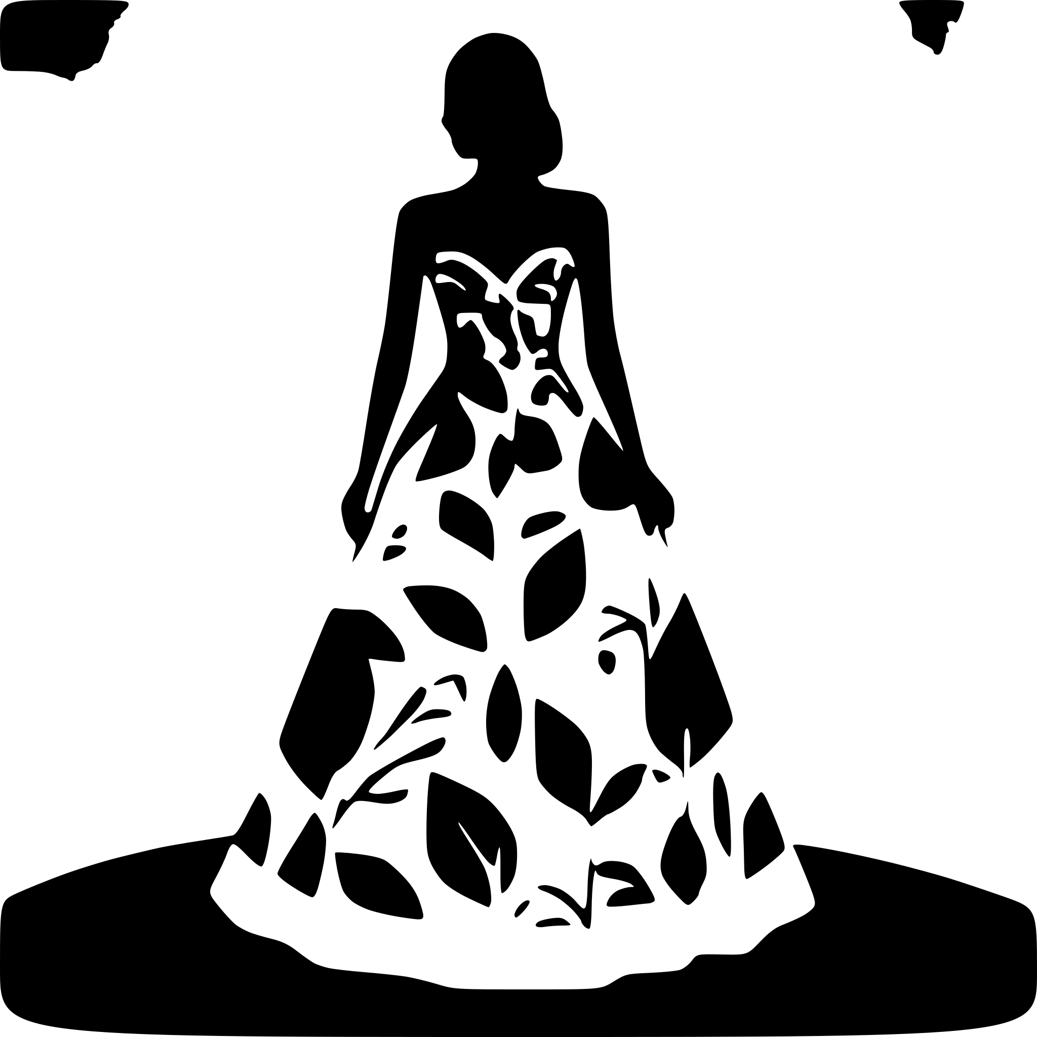AI-generated SVG of a Create an outline of one elegant and fancy occasion dress without a model