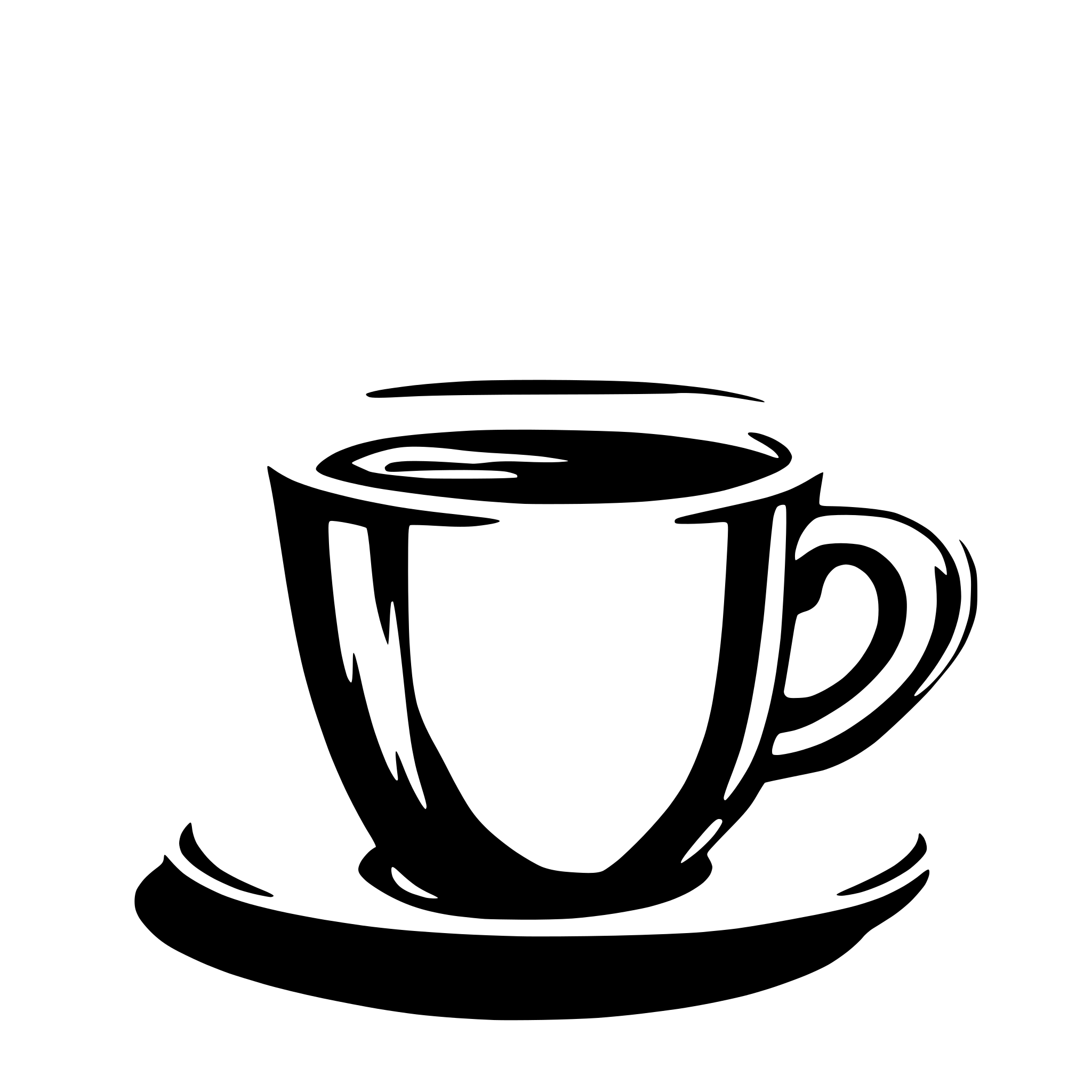 AI-generated SVG of a coffee cup