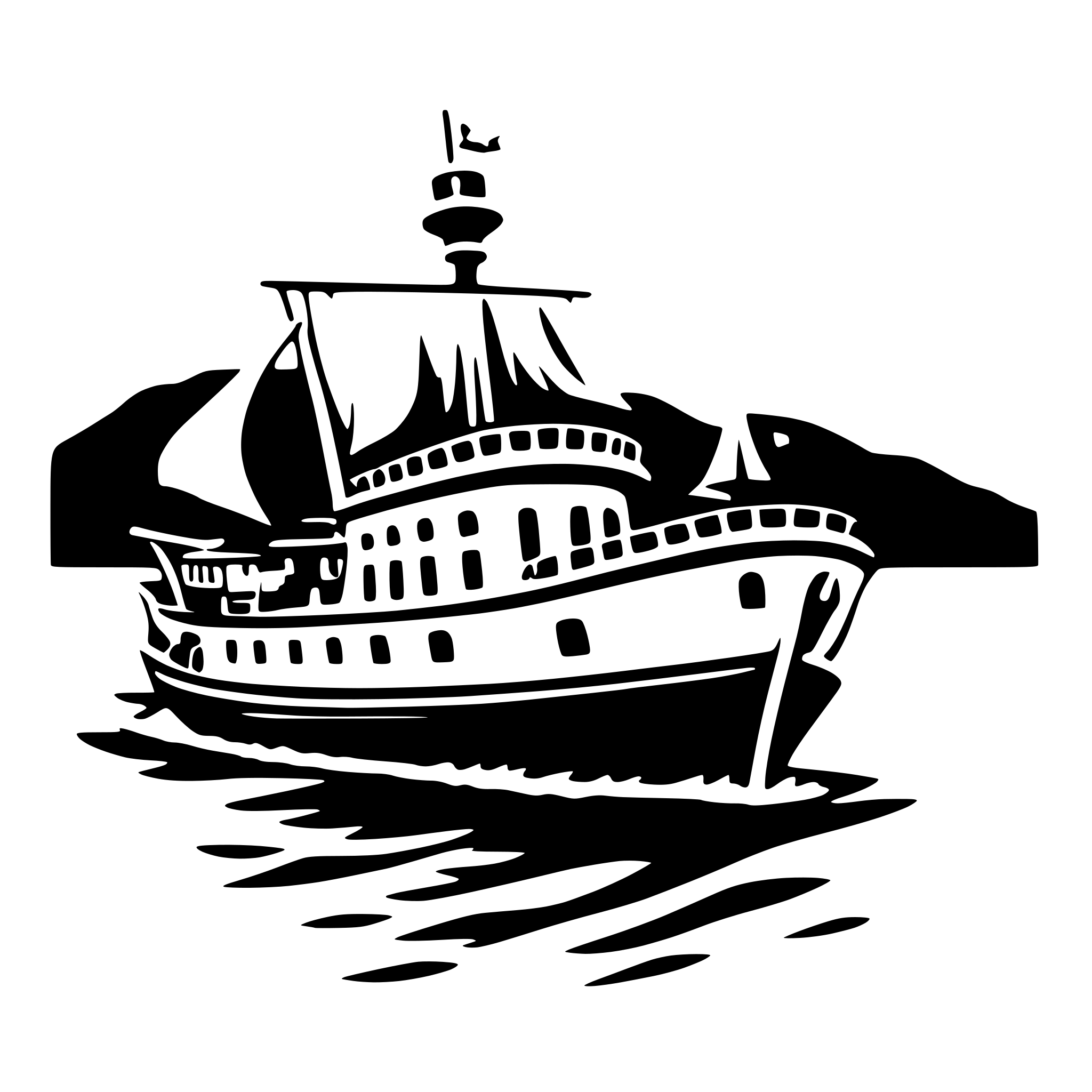 AI-generated SVG of a Going merry