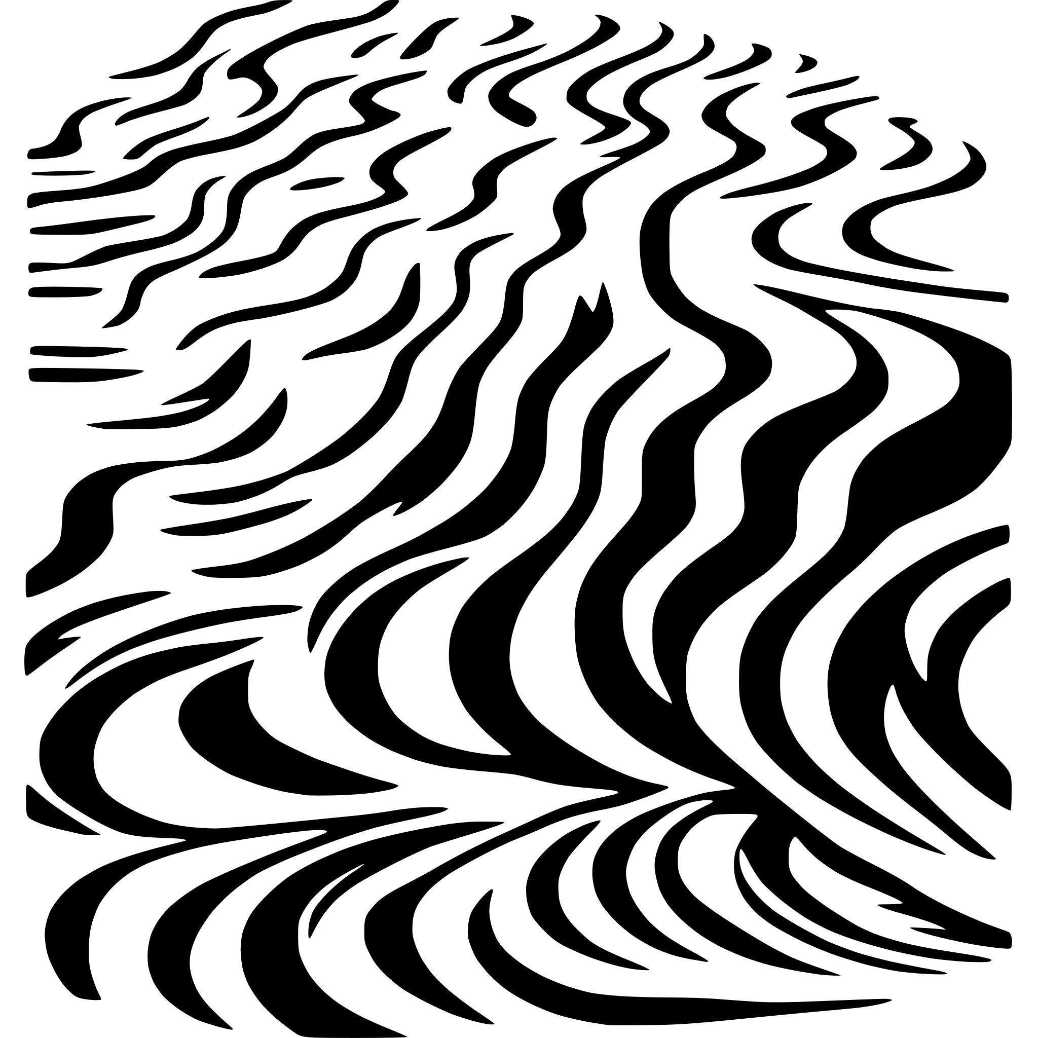 AI-generated SVG of 'wave pattern hairlines'