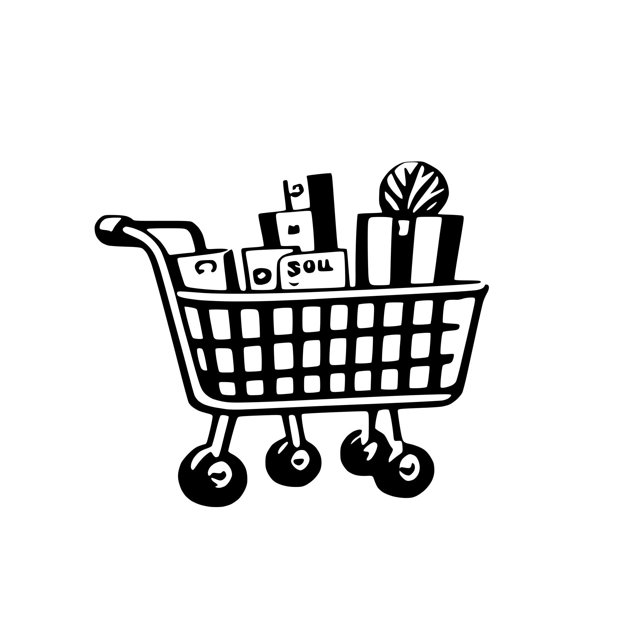 AI-generated SVG of 'Shopping card'