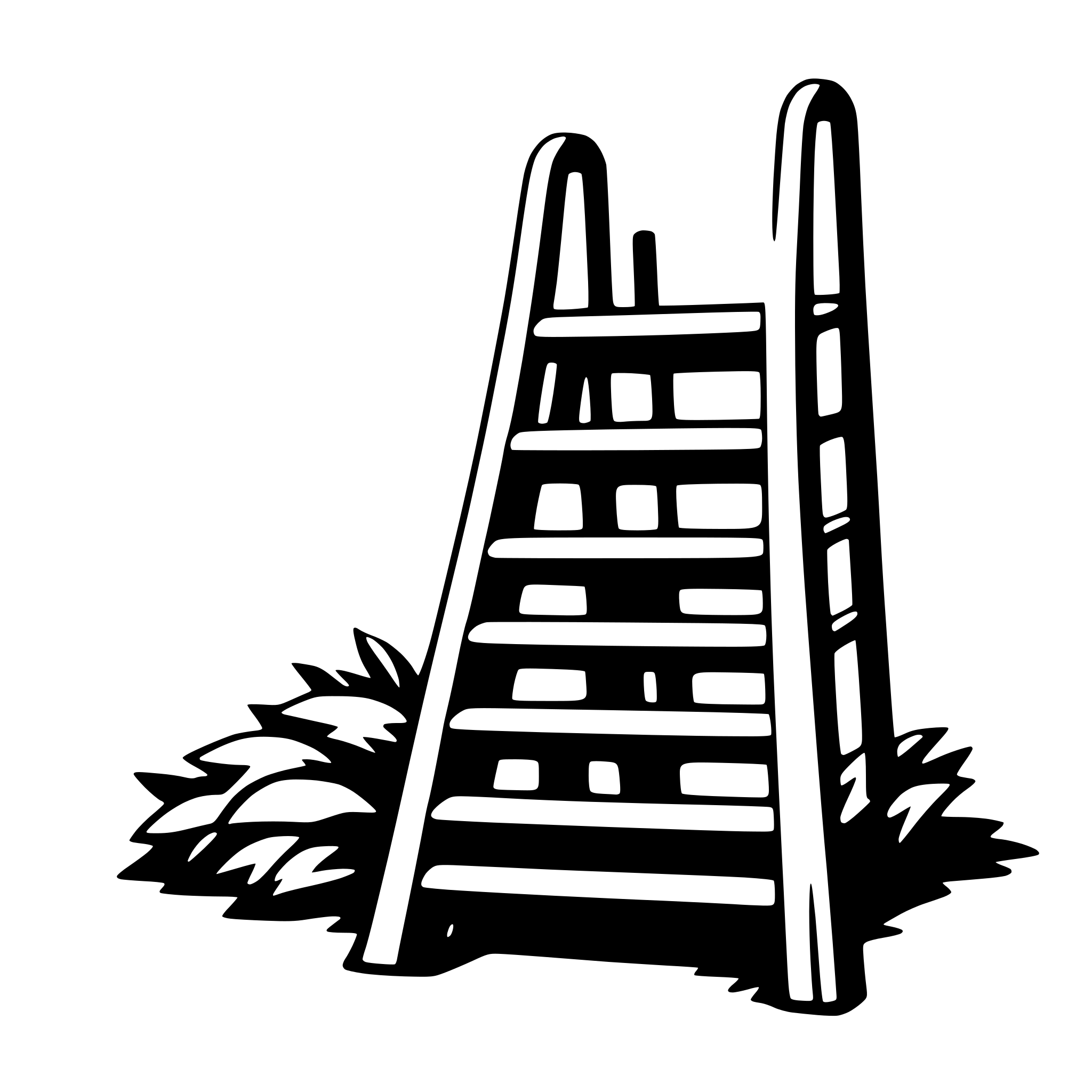 AI-generated SVG of 'ladder'