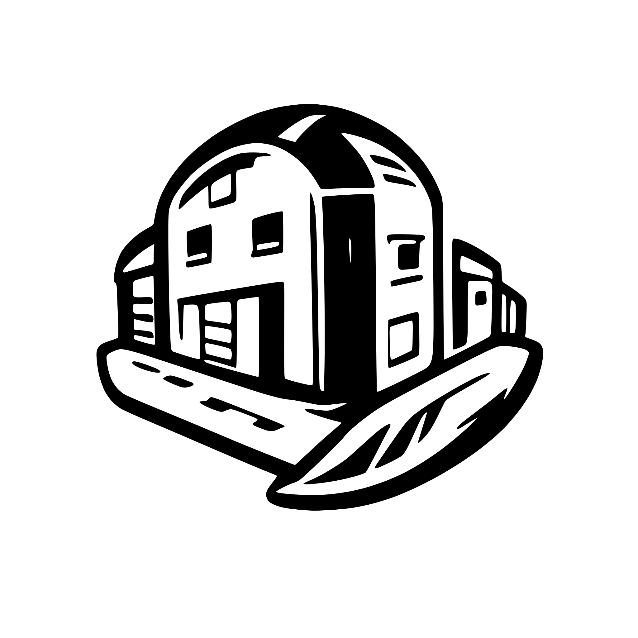 AI-generated SVG of a brazilian favela