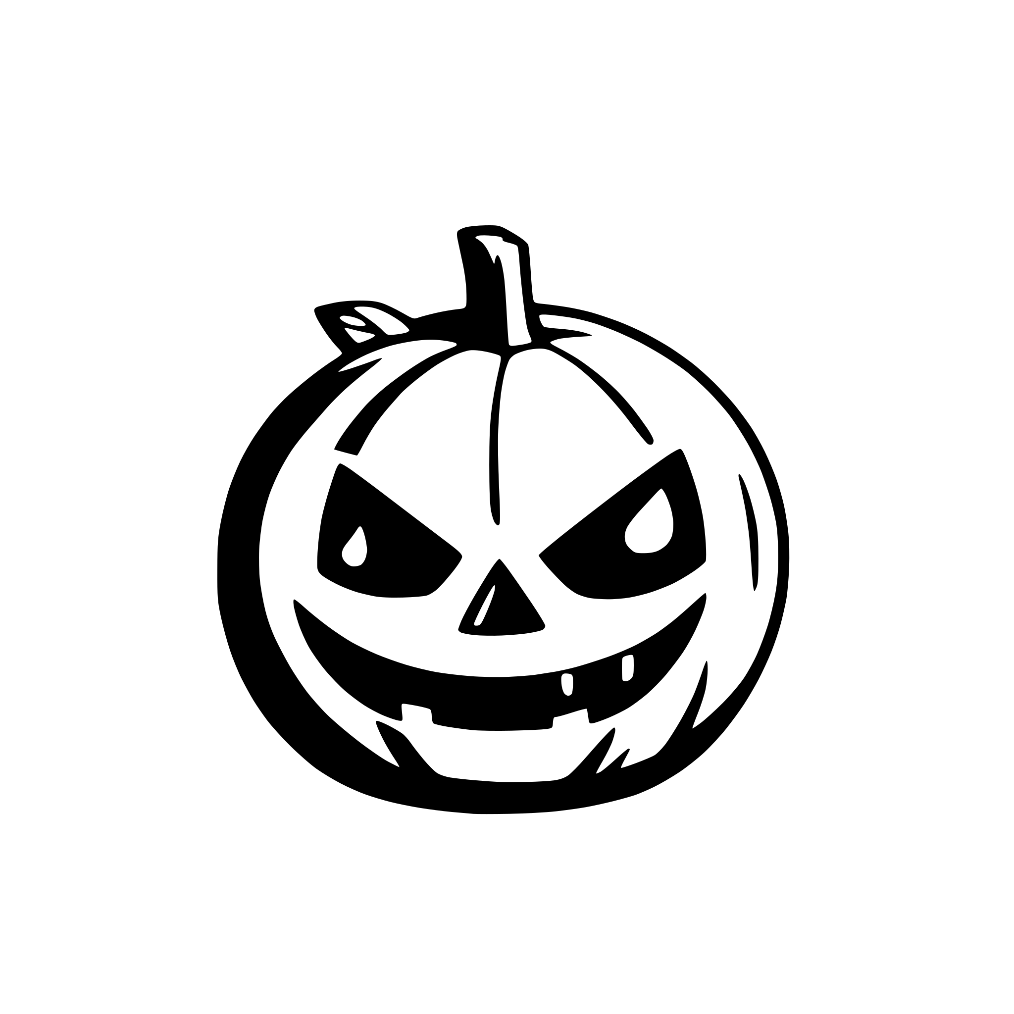 AI-generated SVG of 'Halloweenpumpkin'
