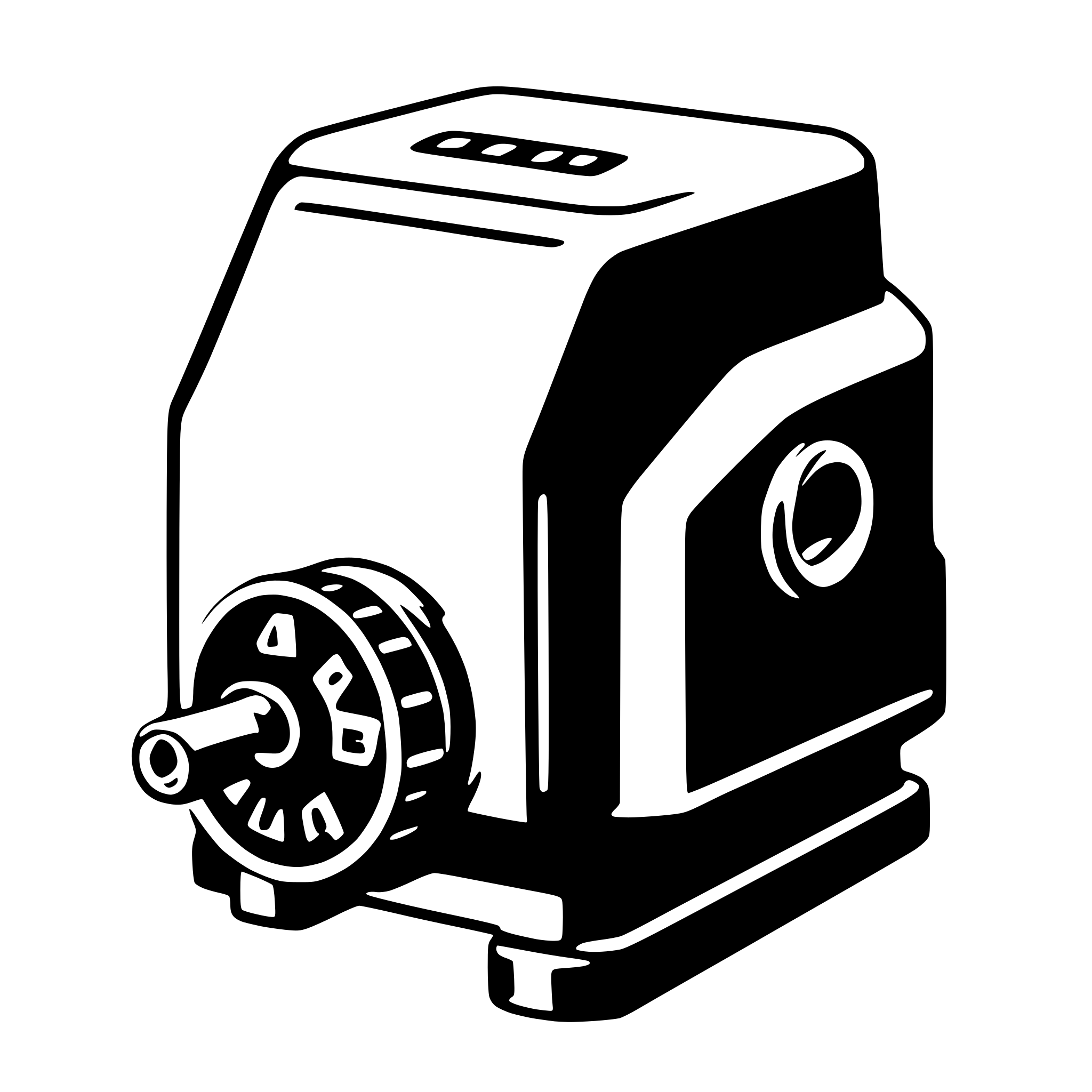 AI-generated SVG of a converter