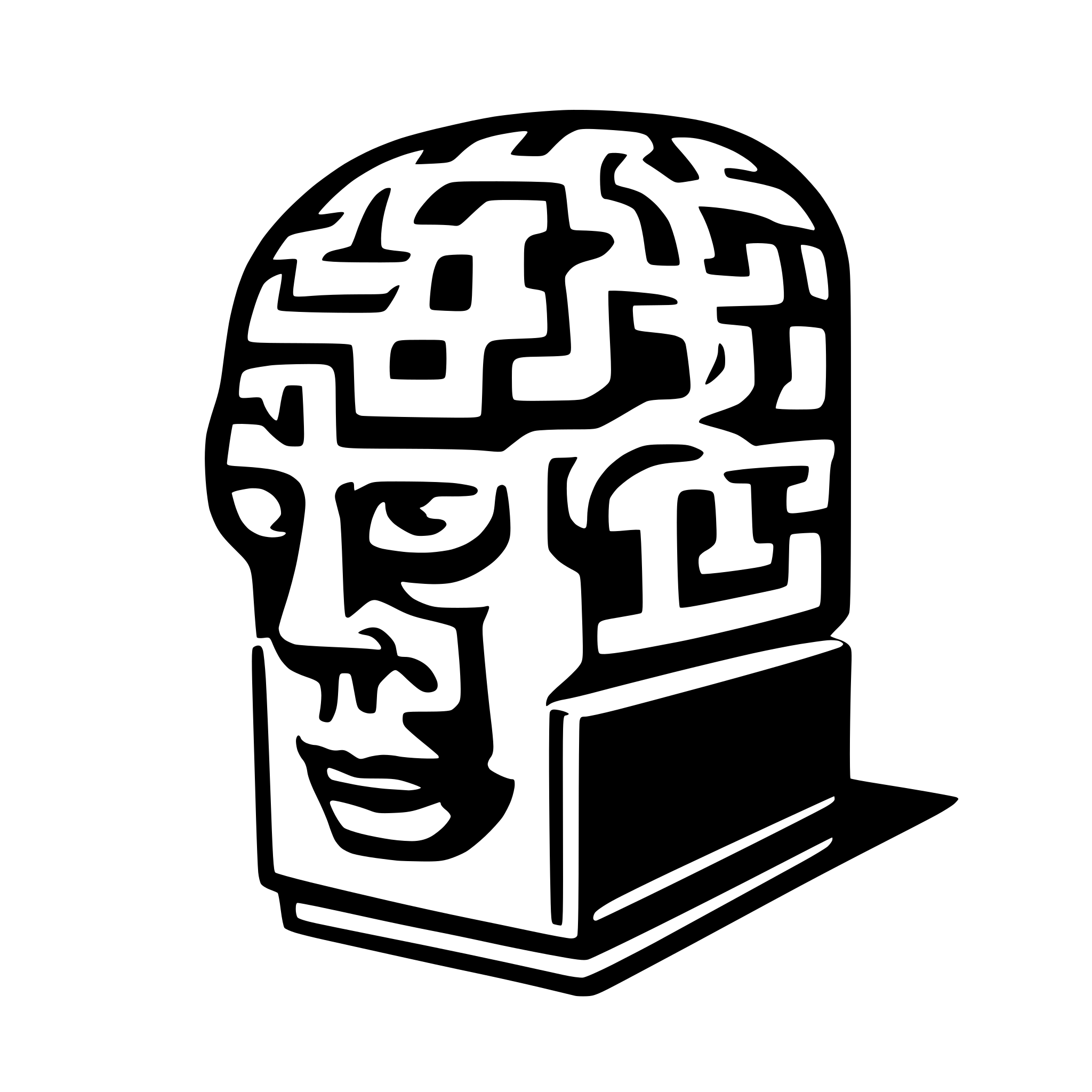 AI-generated SVG of a brainbox