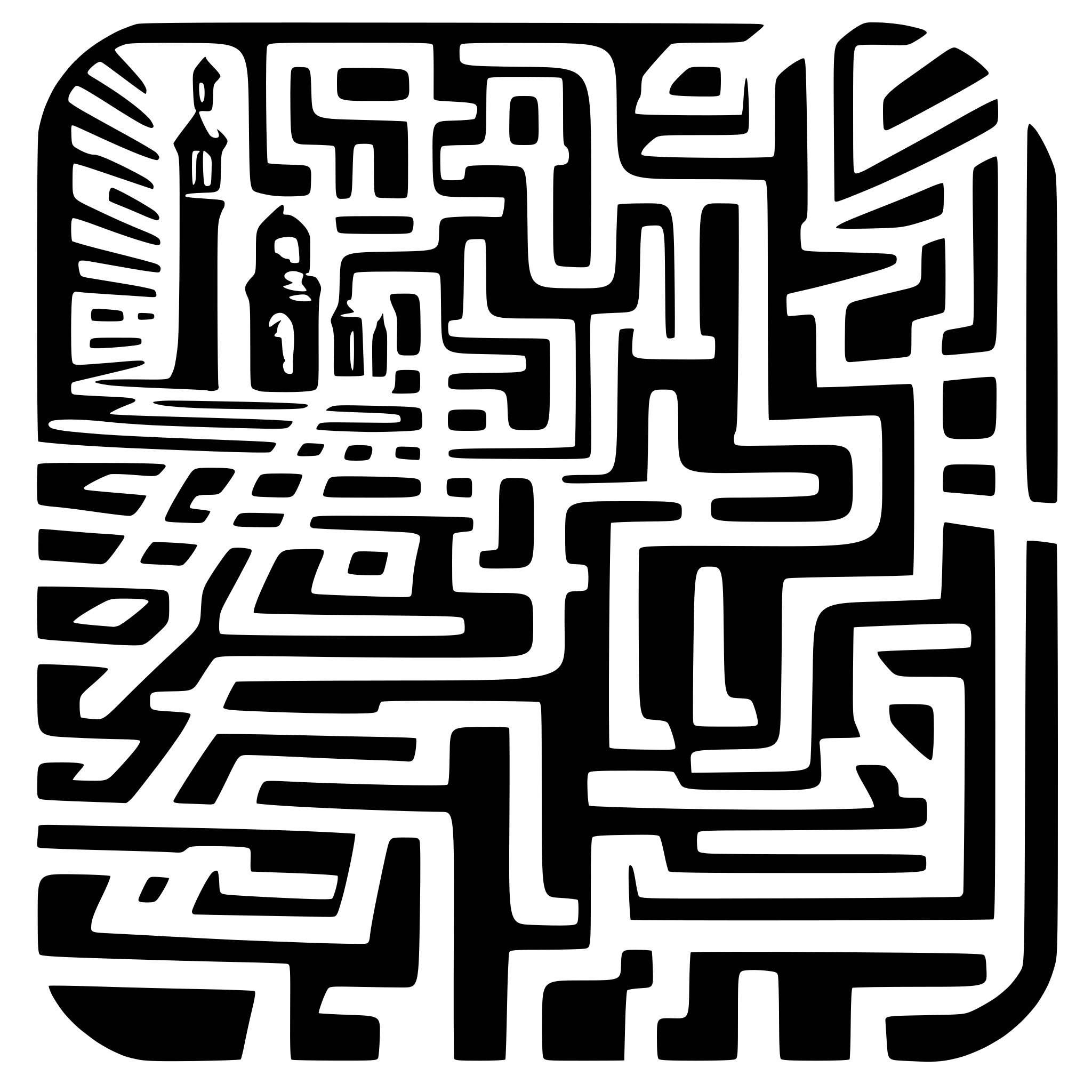 AI-generated SVG of 'Labyrinth with no end'