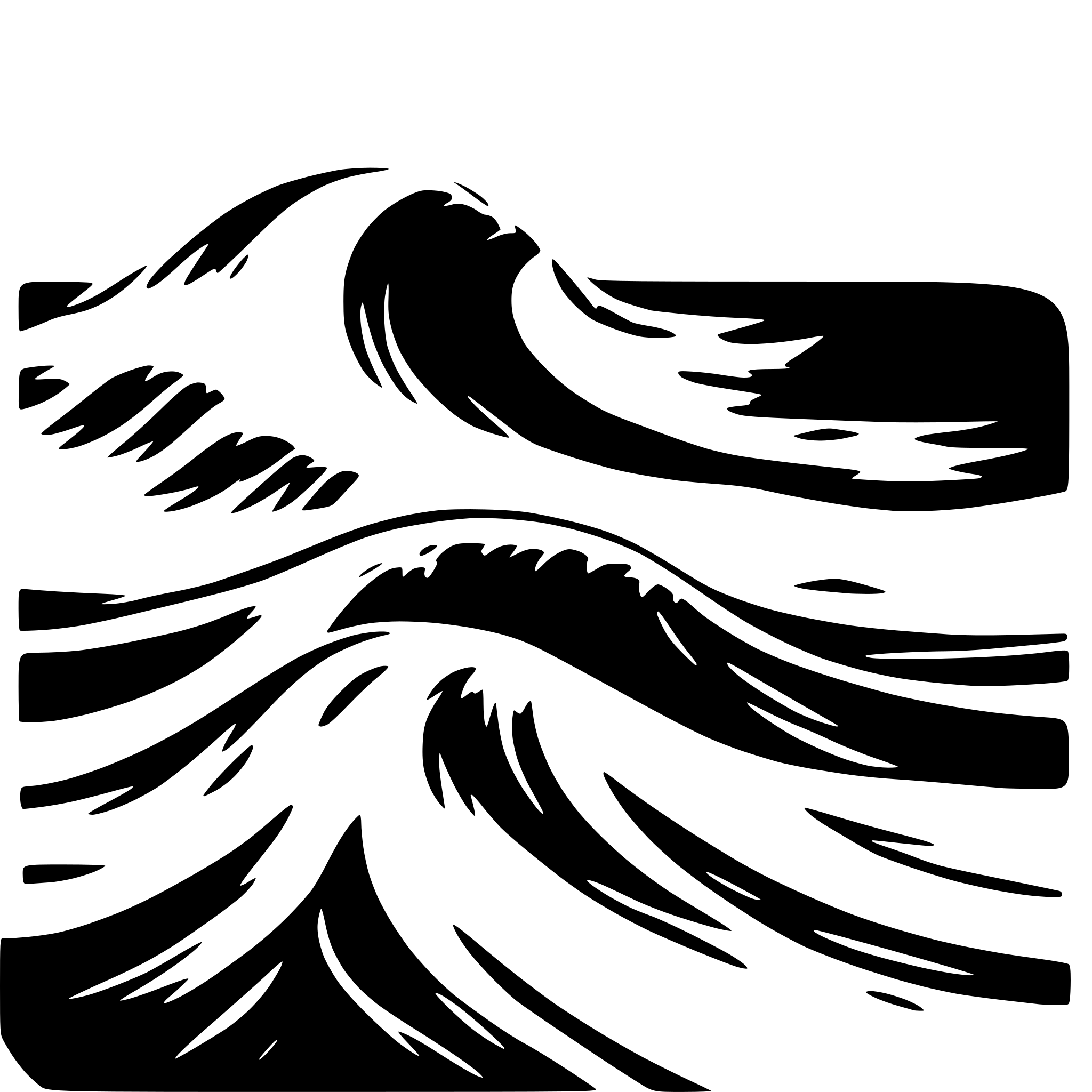 AI-generated SVG of a wave
