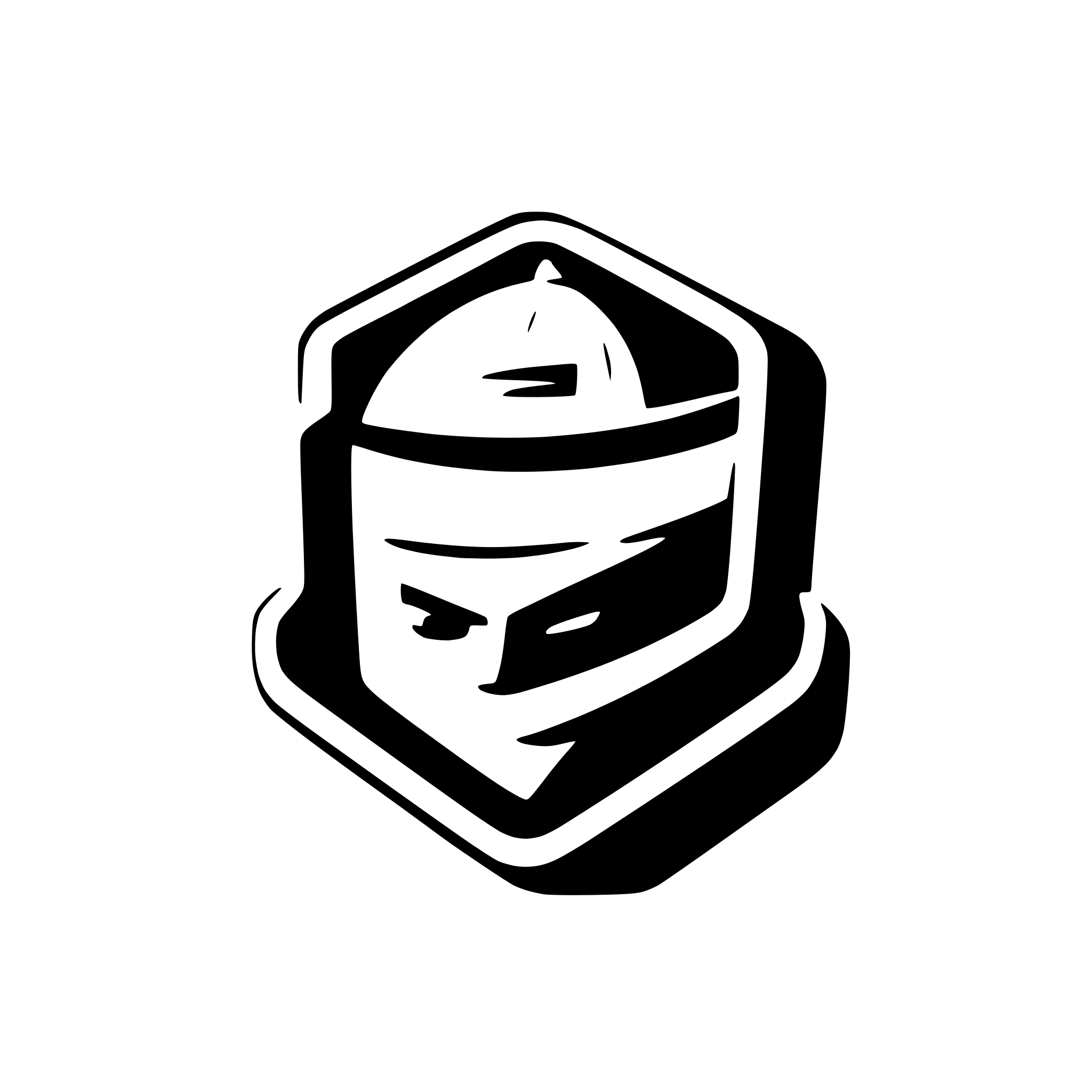 AI-generated SVG of a hacker