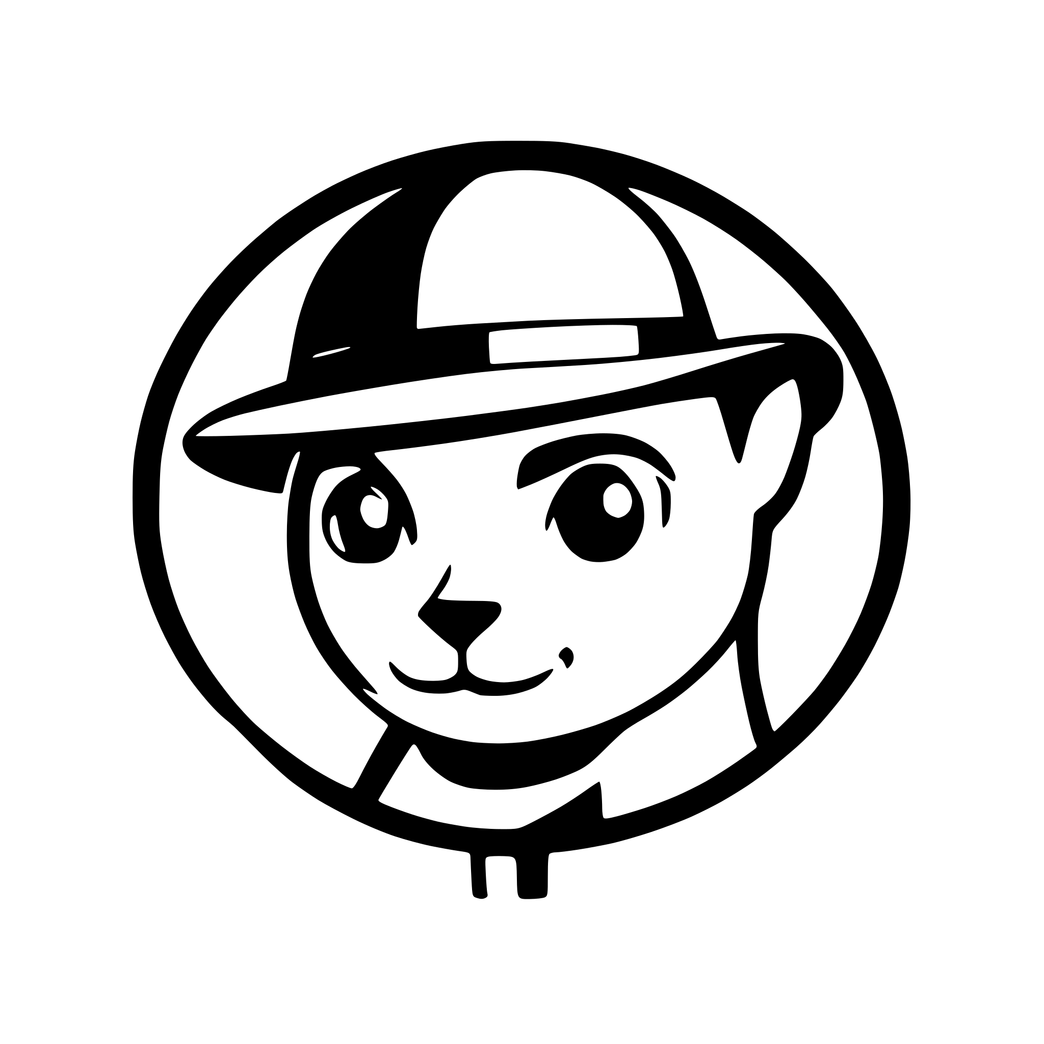 AI-generated SVG of a Cat wearing deerstalker hat looking through magnifying glass