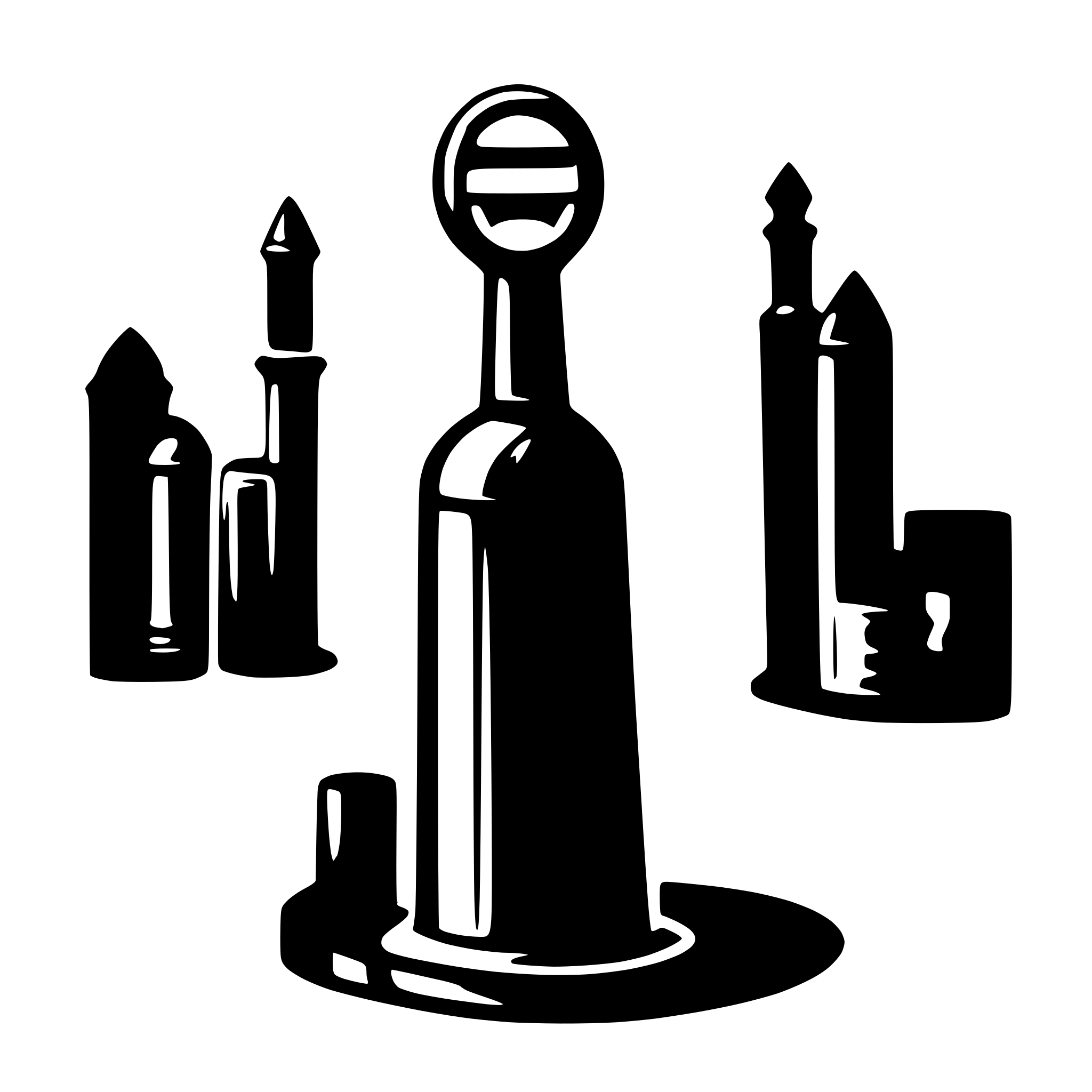 AI-generated SVG of 'kinky bottle opener'