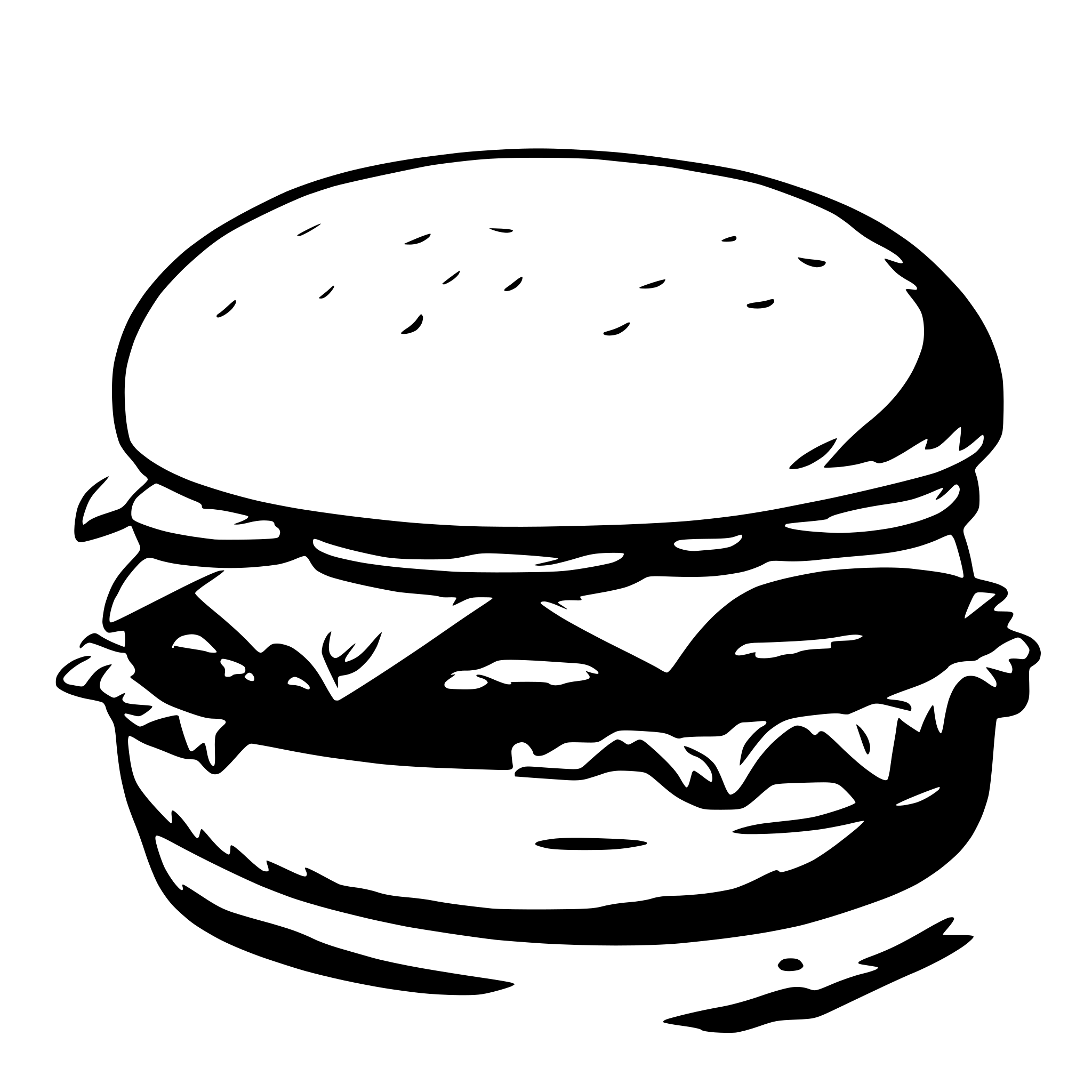 AI-generated SVG of a burger