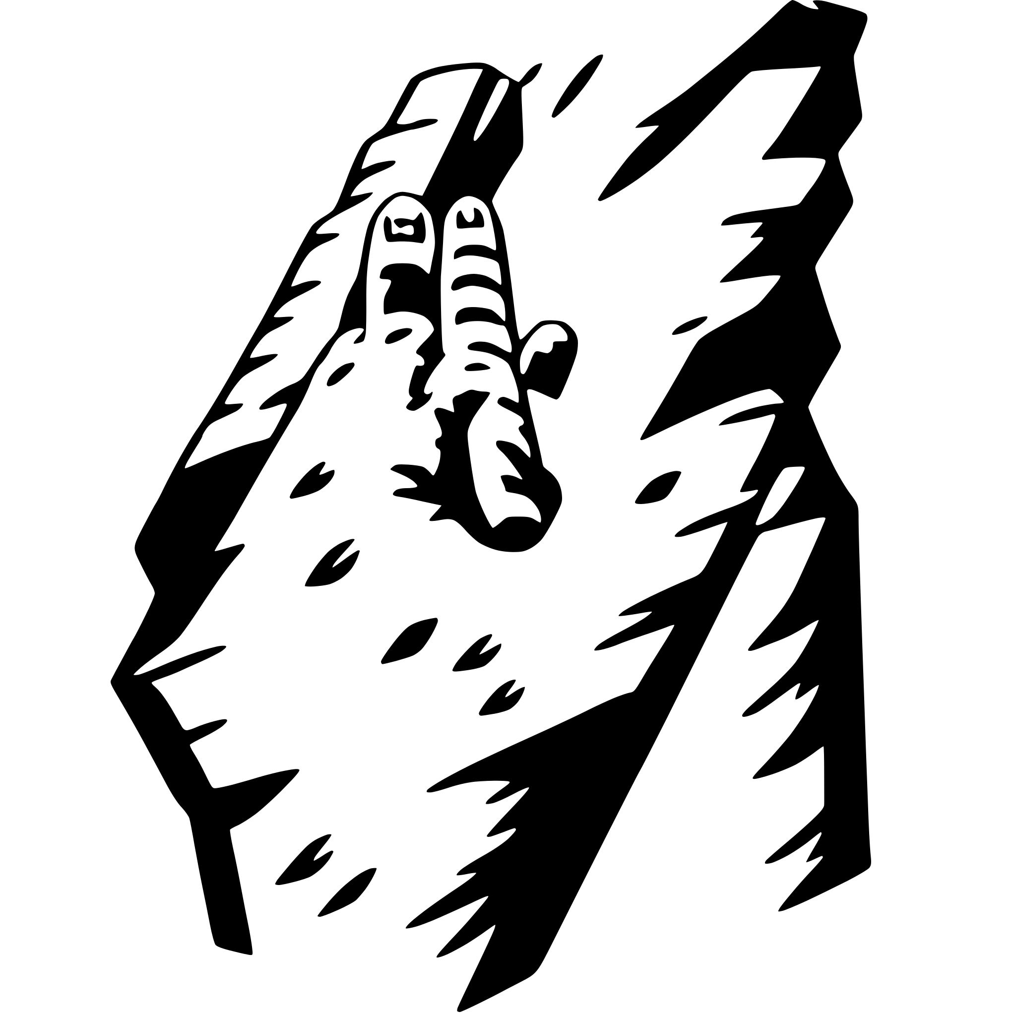 The SVG depicts a stylized hand with a clenched fist, holding a small object that appears to be a key or a tool. The hand is positioned in such a way that the fingers are curled around the object, and the thumb is extended, creating a sense of tension or readiness. The style of the SVG is simplistic and graphic, with bold lines and a limited color palette. The SVG does not contain any text or additional elements. 