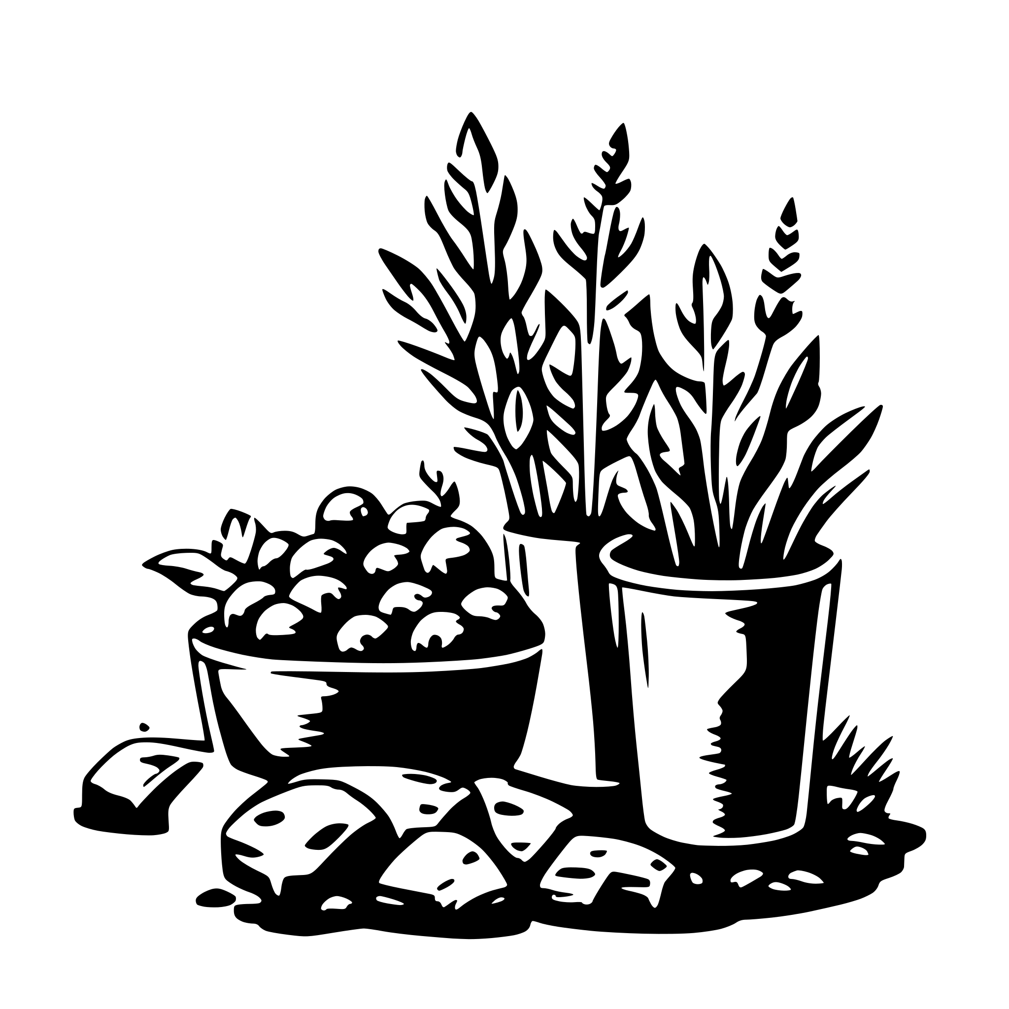 AI-generated SVG of 'Forage'