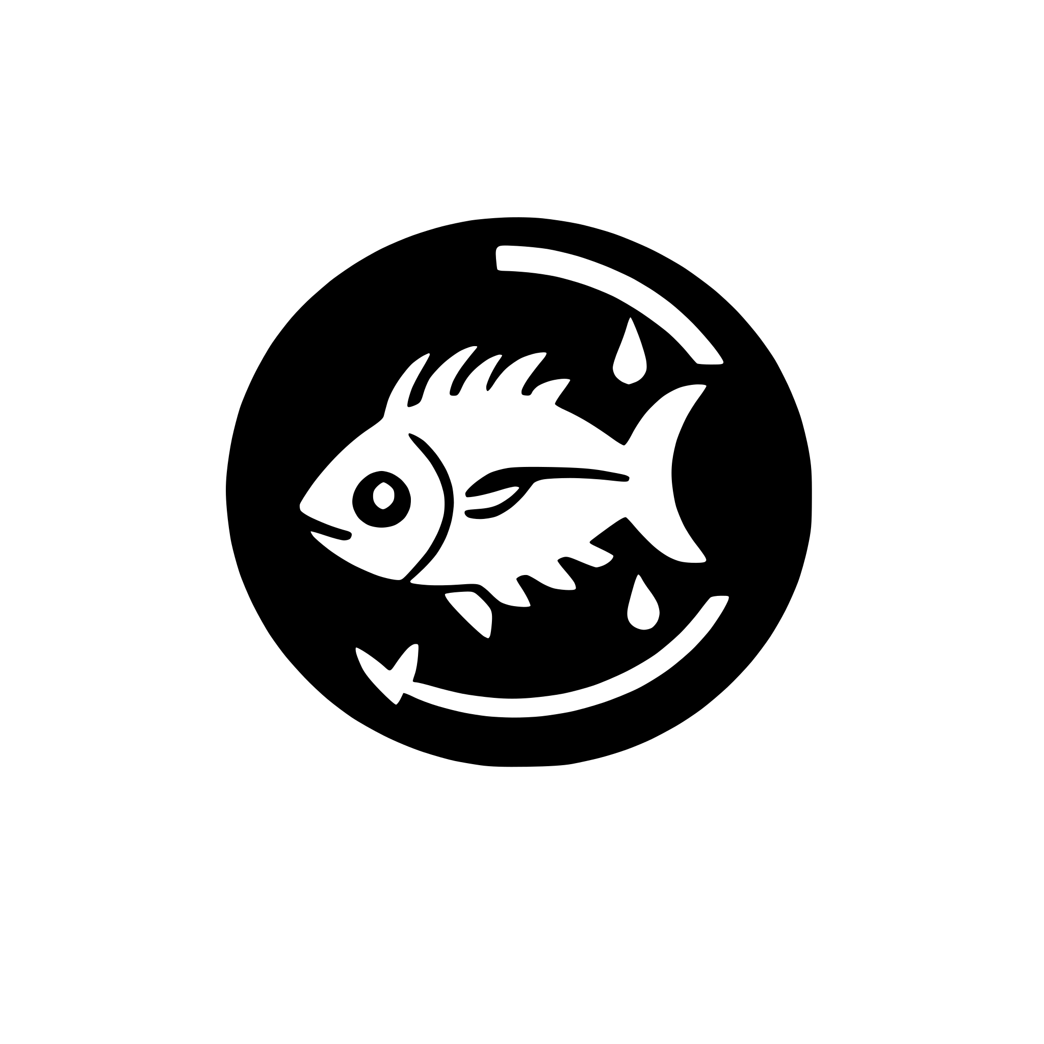 AI-generated SVG of a Pisces horoscope svg icon