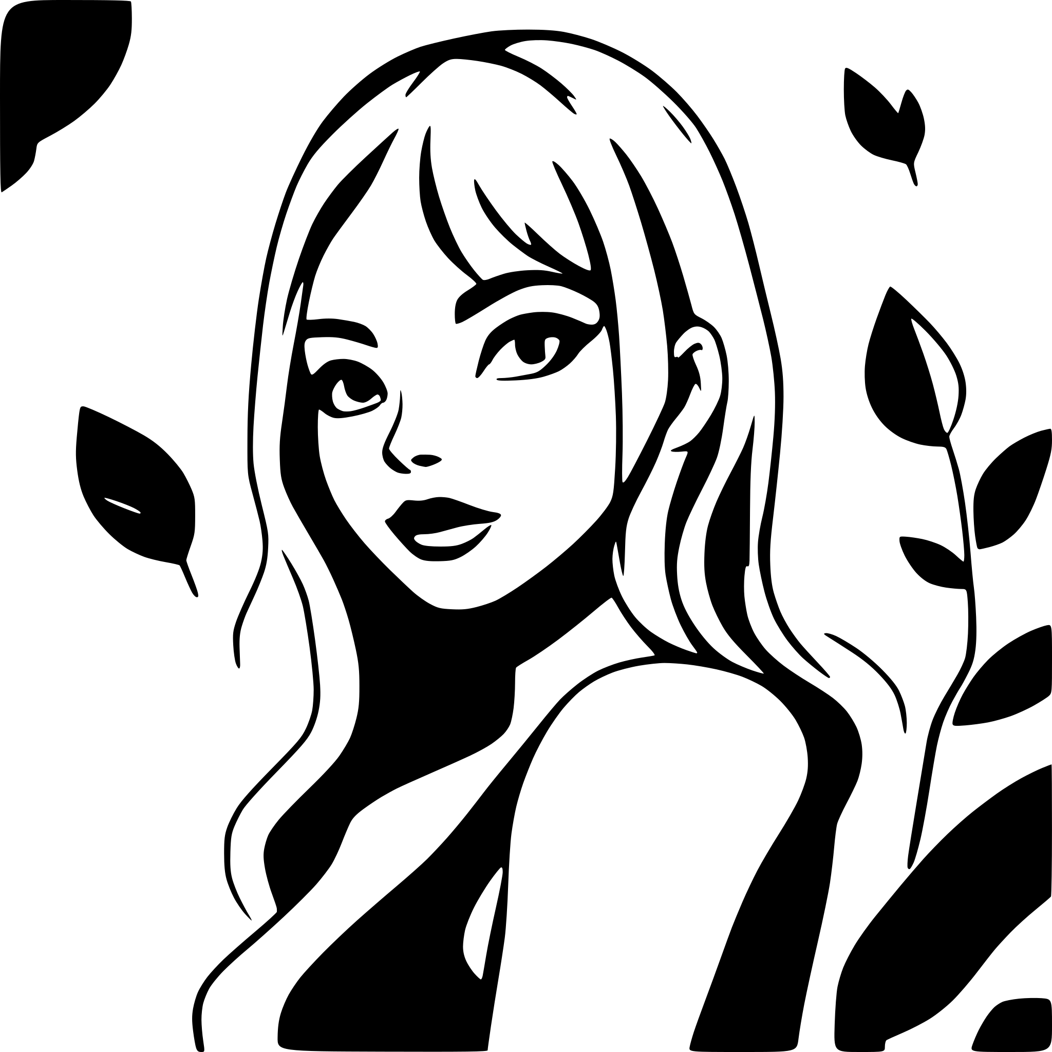 AI-generated SVG of 'sensual lady'