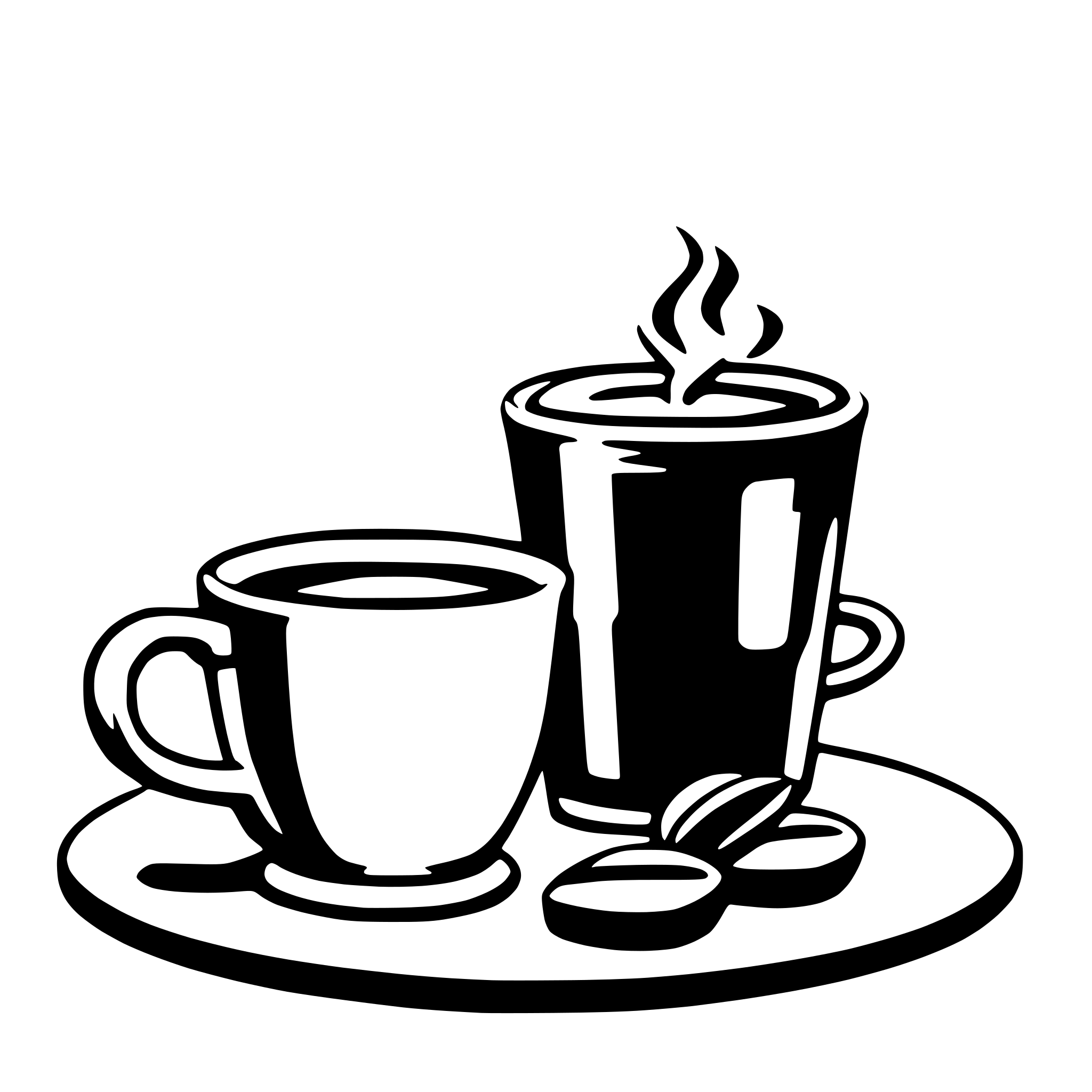 AI-generated SVG of 'coffee'