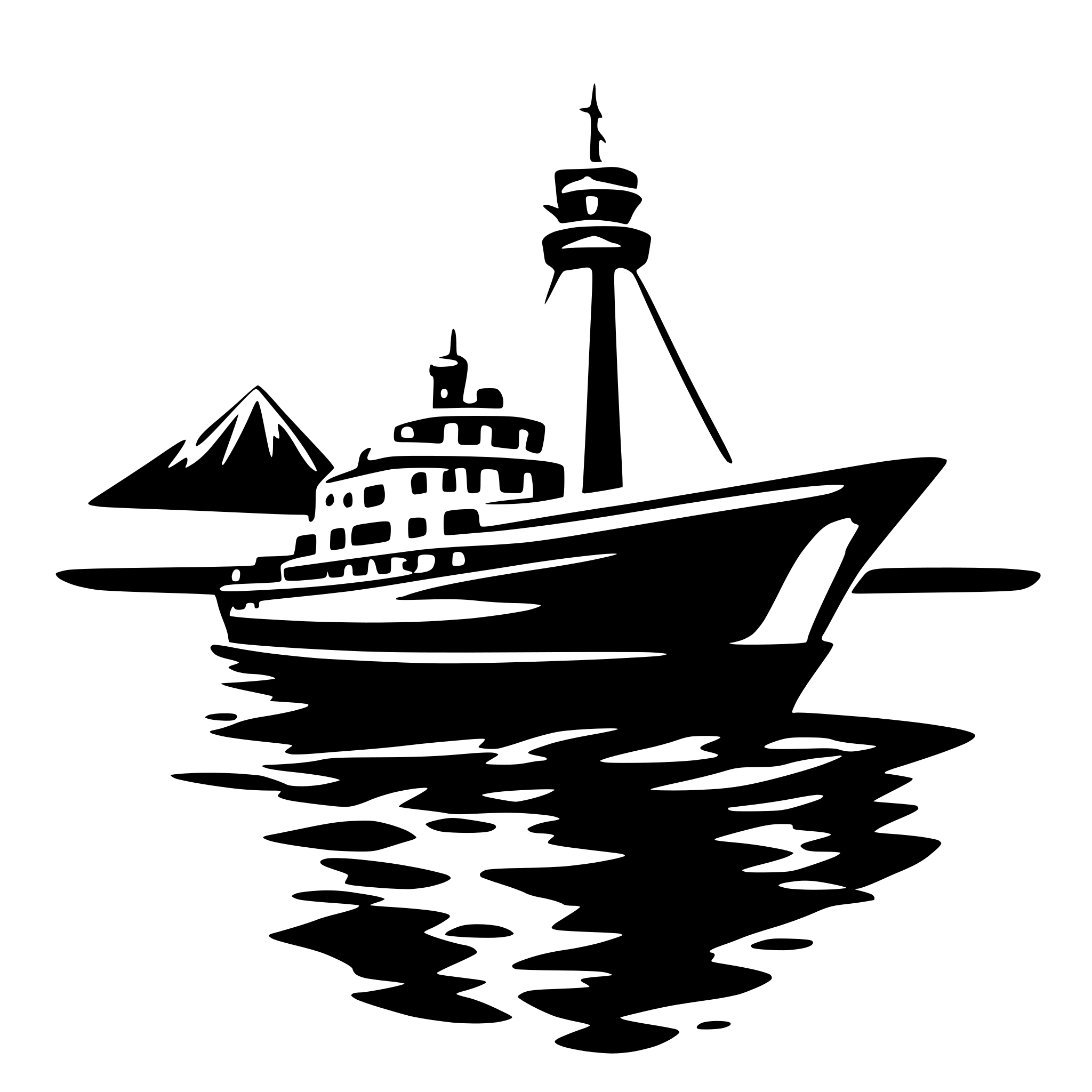 AI-generated SVG of 'schiff'