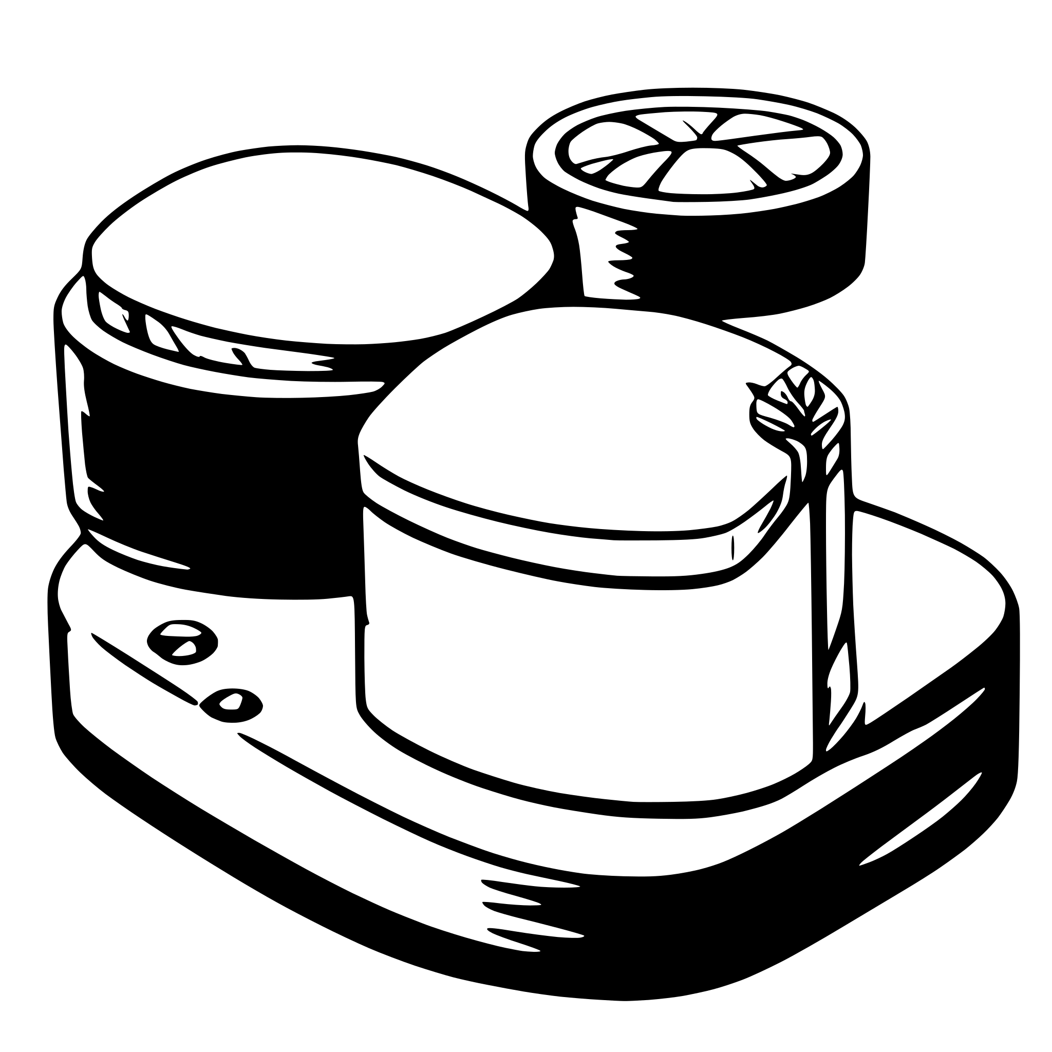 AI-generated SVG of a sushi